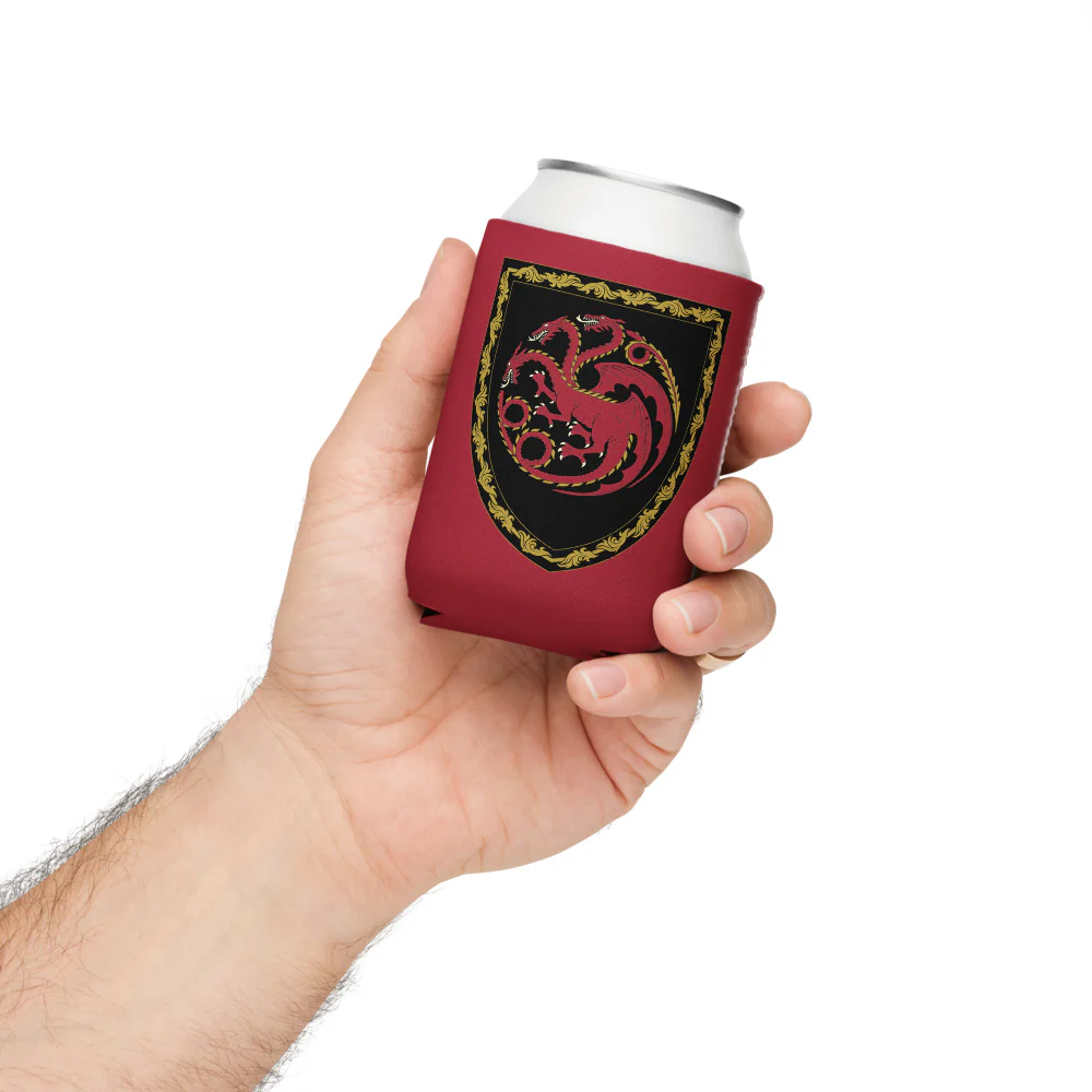 House of the Dragon Targaryen Sigil Can Cooler - Image 3