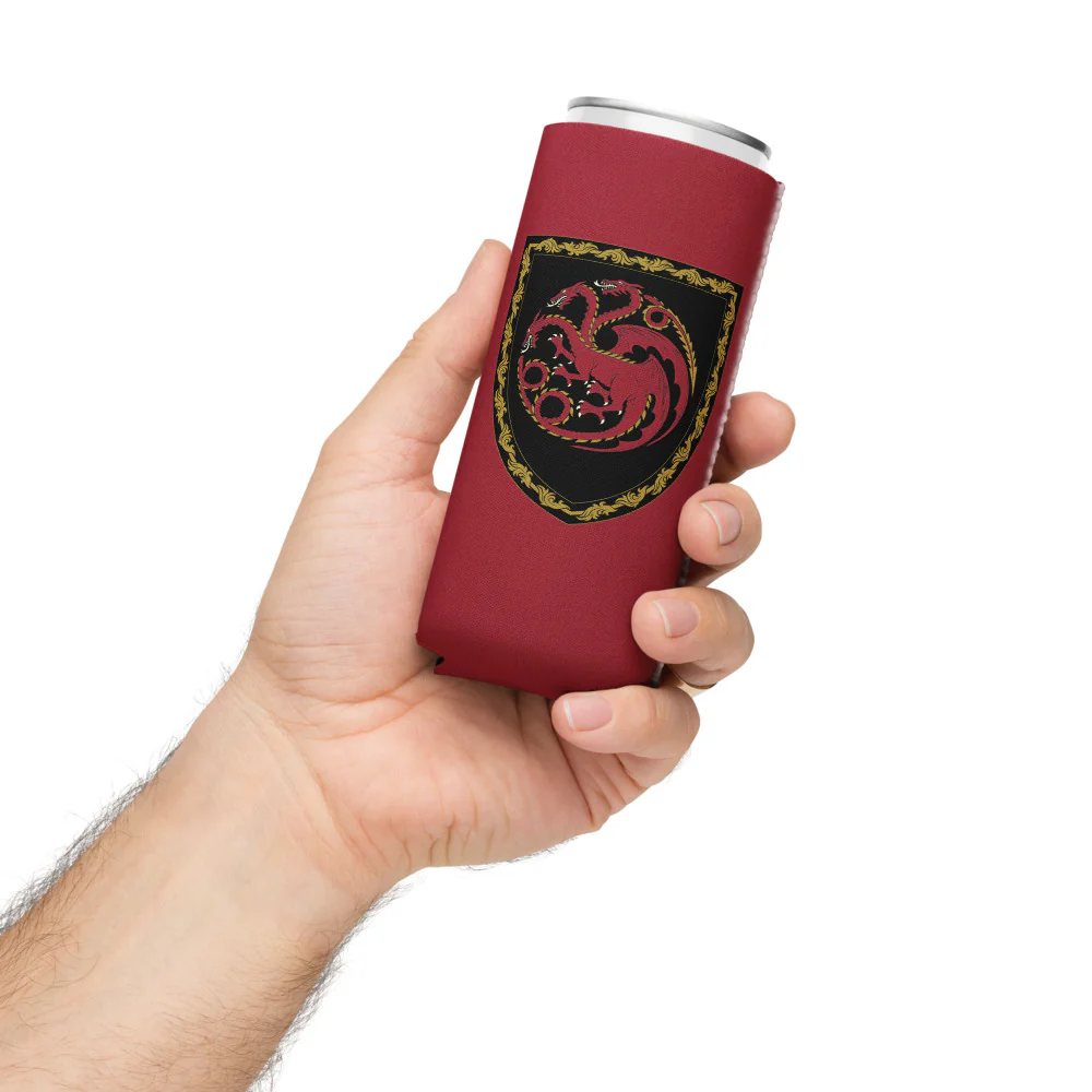 House of the Dragon Targaryen Sigil Can Cooler - Image 6