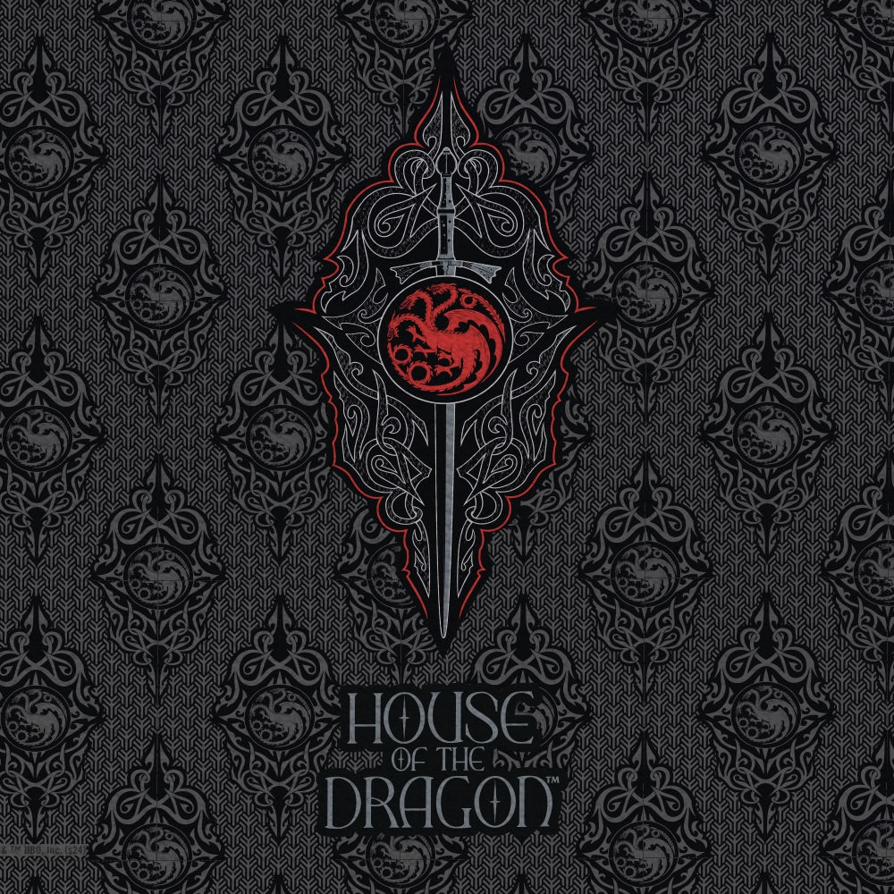 House of the Dragon Targaryen Sigil Kitchen Towel - Image 2