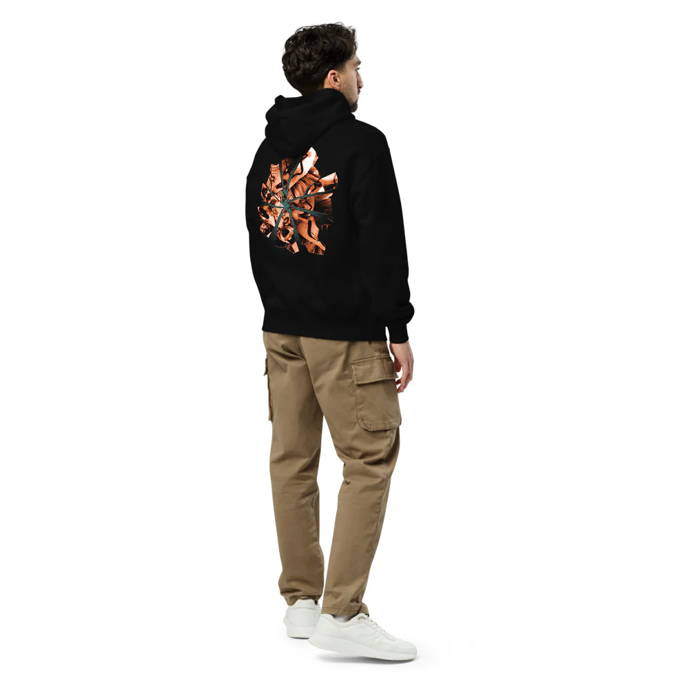 IT: Chapter One Close Your Eyes and See Embroidered Oversized Hoodie - Image 3