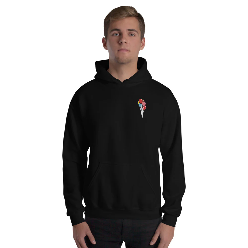 IT: The Movie Eat You Up Embroidered Hoodie - Image 4