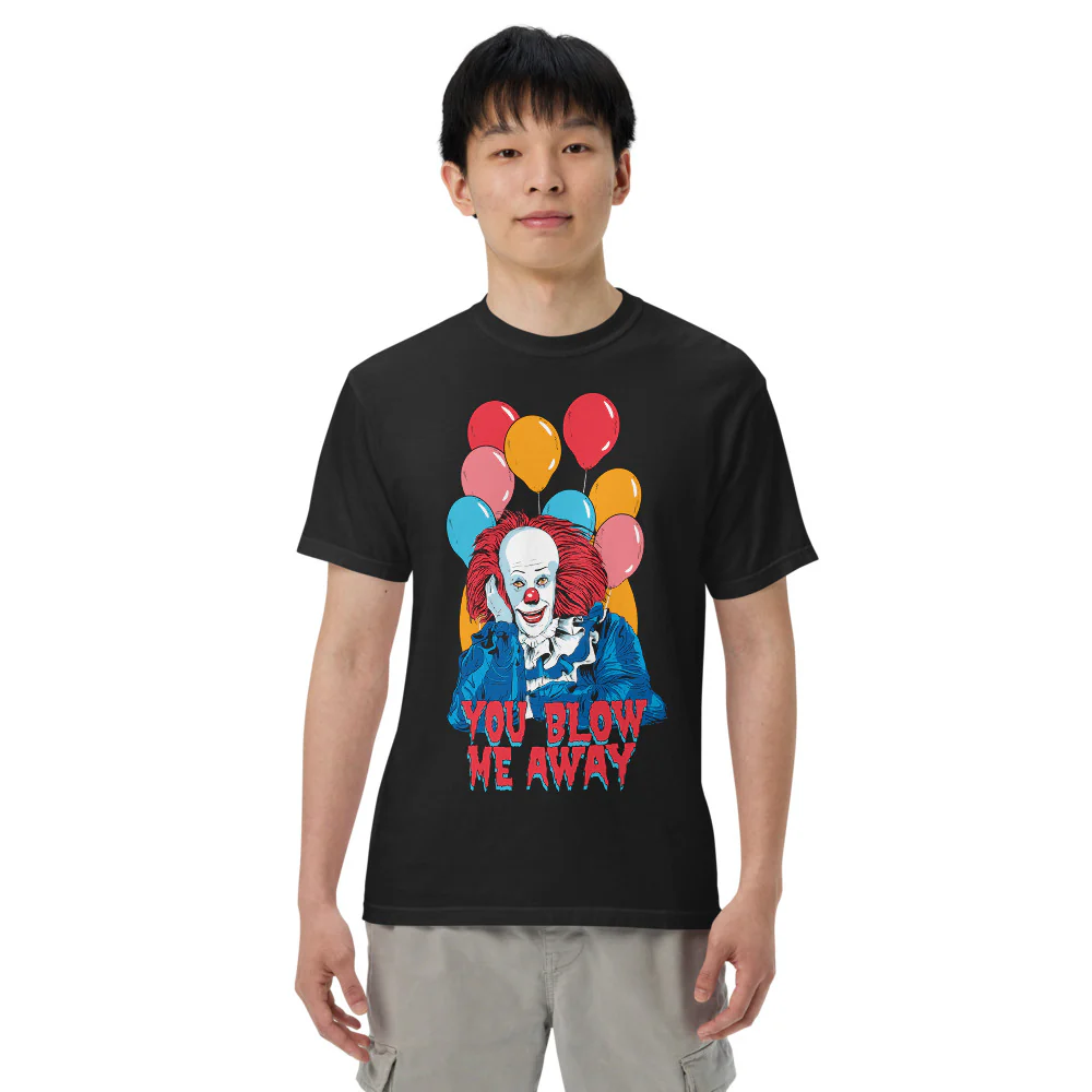 IT: The Movie You Blow Me Away Comfort Colors T-Shirt - Image 3