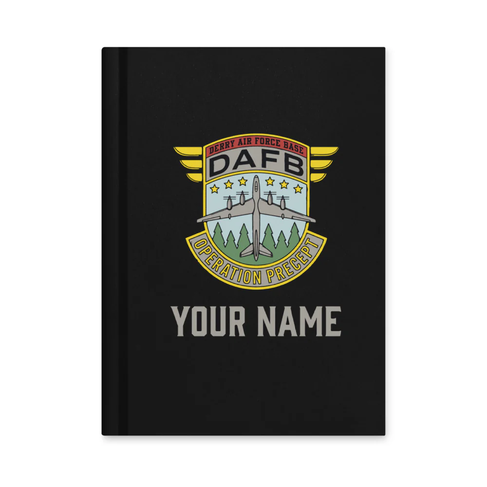 IT: Welcome to Derry Air Force Base Personalized Hardcover Journal