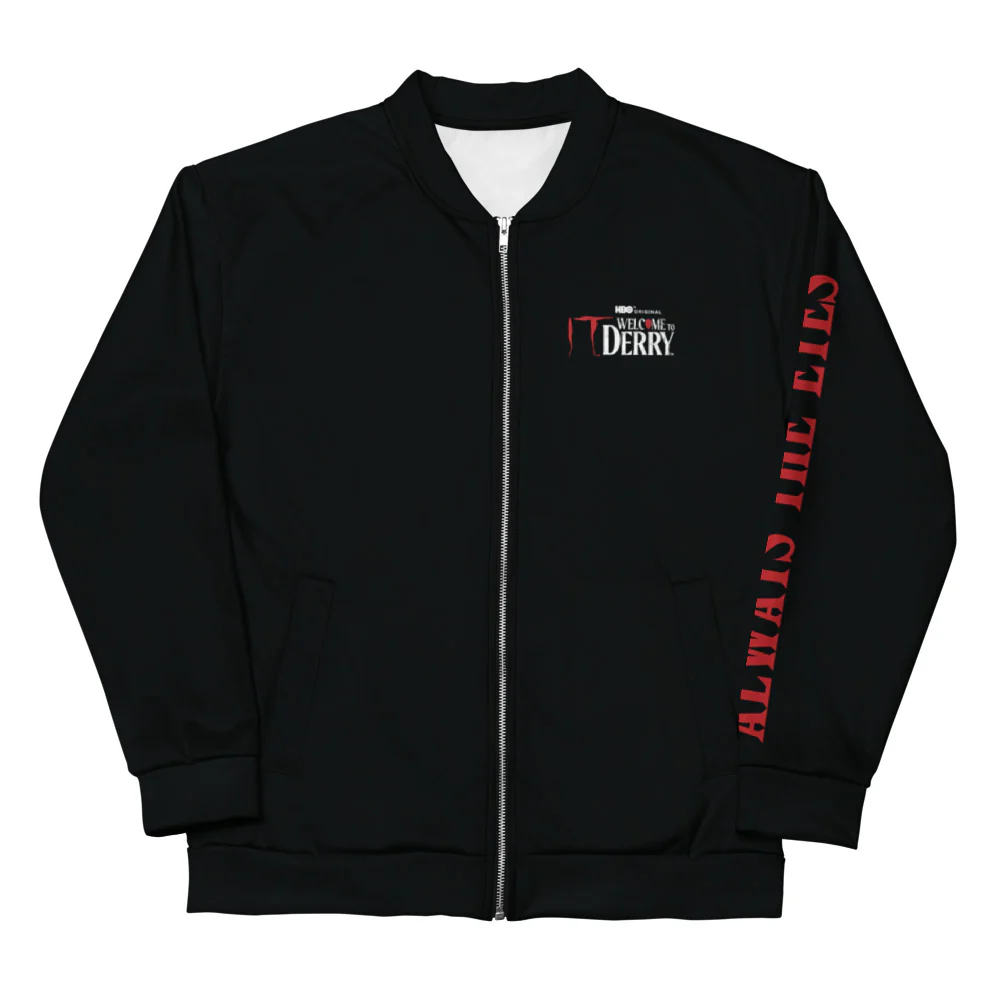 IT: Welcome to Derry Always the Eyes Bomber Jacket - Image 2