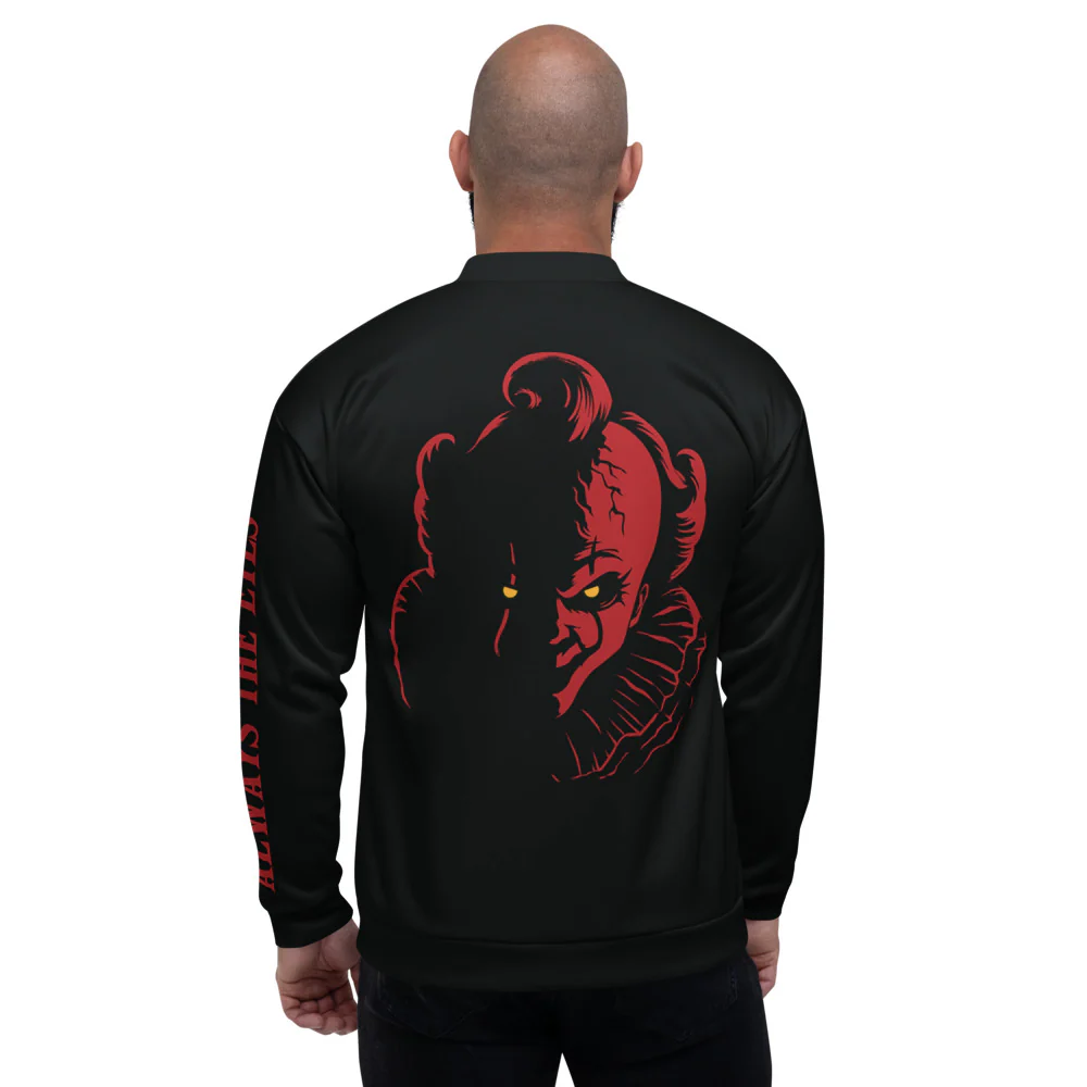 IT: Welcome to Derry Always the Eyes Bomber Jacket - Image 3