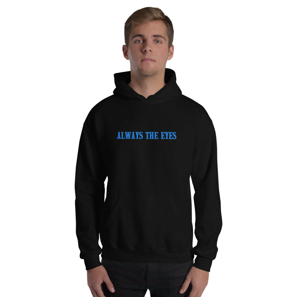 IT: Welcome to Derry Always the Eyes Embroidered Hoodie - Image 4
