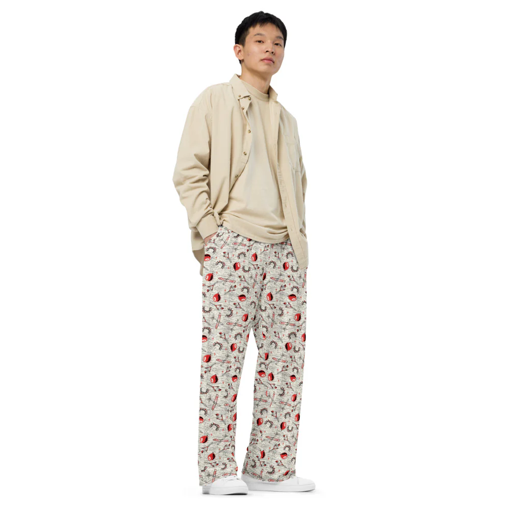 IT: Welcome to Derry Red Balloon Wide-leg Pants - Image 2