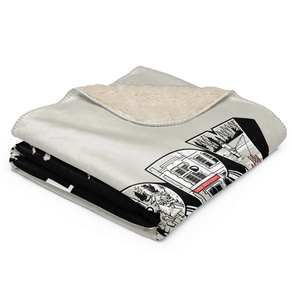 IT: Welcome to Derry Greetings from Derry Sherpa Blanket - Image 2