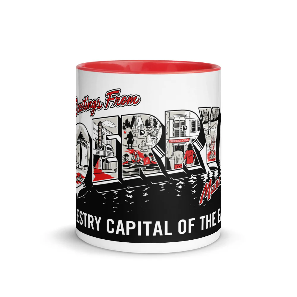 IT: Welcome to Derry Greetings from Derry Two-tone Mug - Image 2