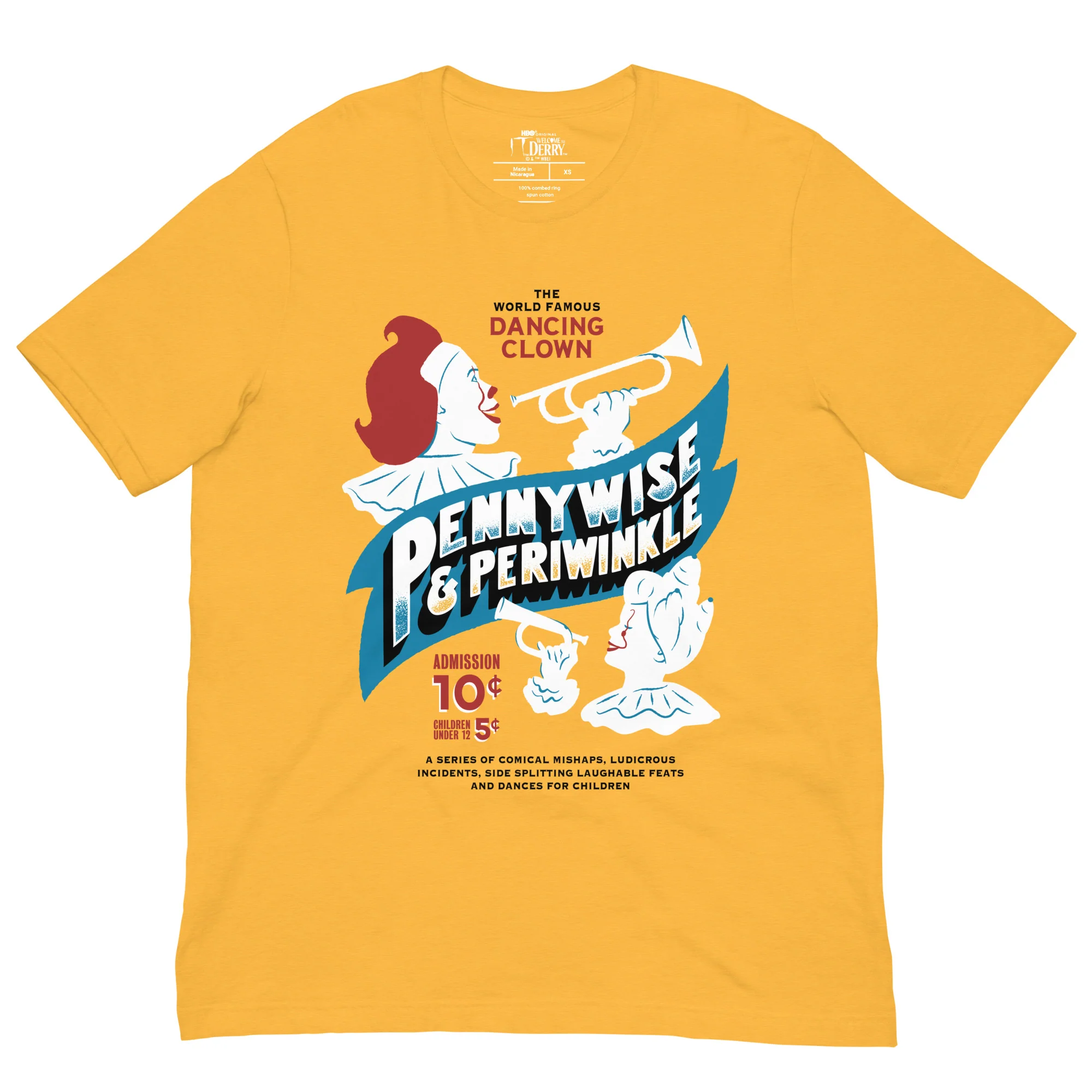 IT: Welcome to Derry Pennywise & Periwinkle T-shirt