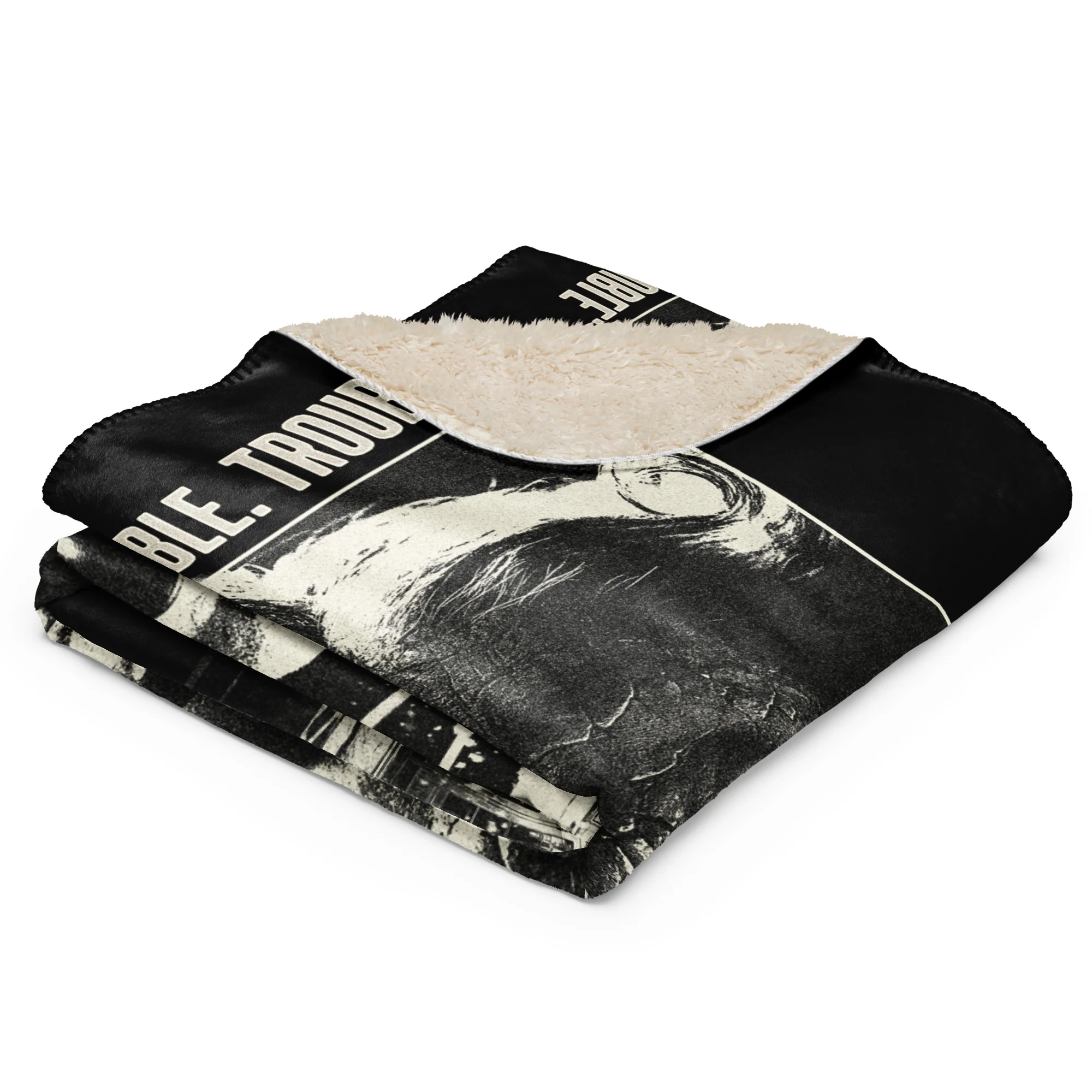 IT: Welcome to Derry Trouble Sherpa Blanket - Image 7