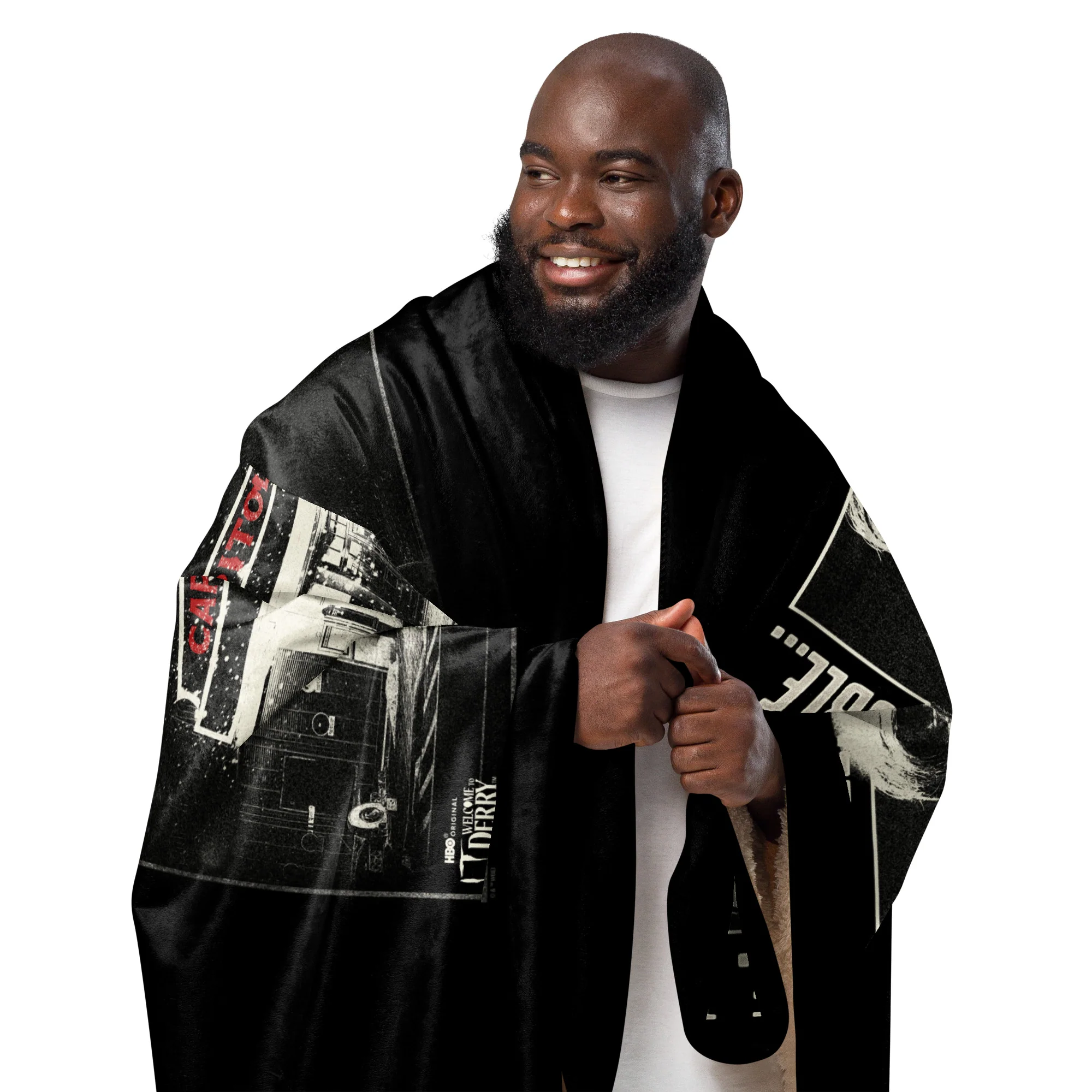 IT: Welcome to Derry Trouble Sherpa Blanket - Image 9
