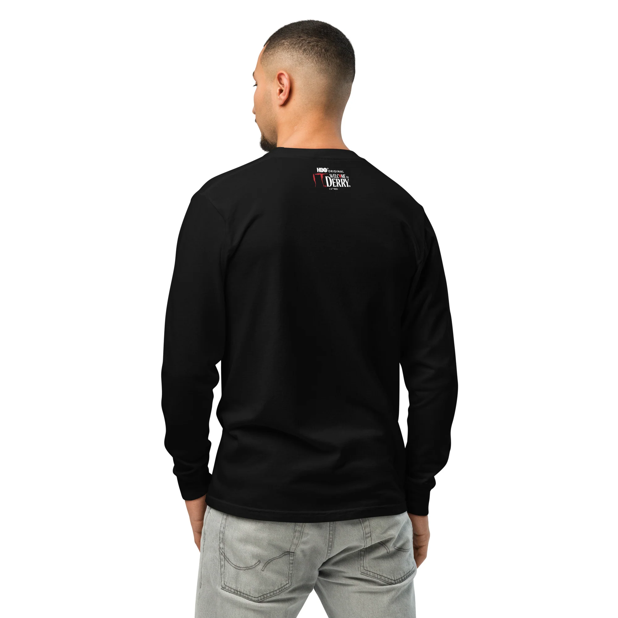 IT: Welcome to Derry What Are You Comfort Colors Heavyweight Long Sleeve Shirt - Image 4