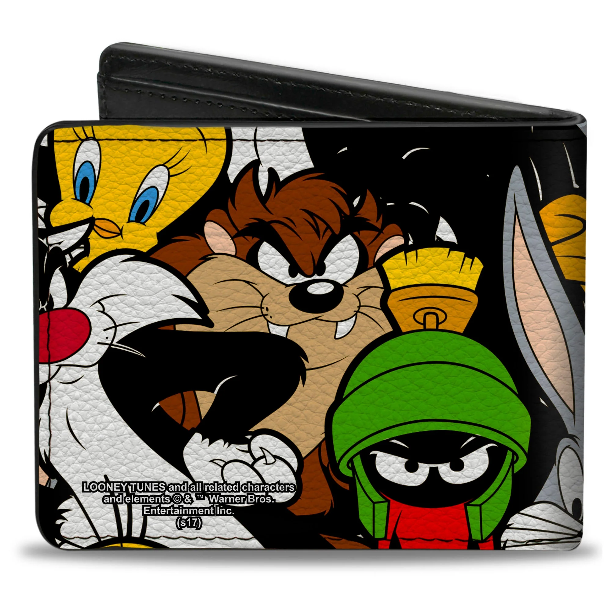Looney Tunes Character Stacked Collage Bi-Fold Wallet - Image 2