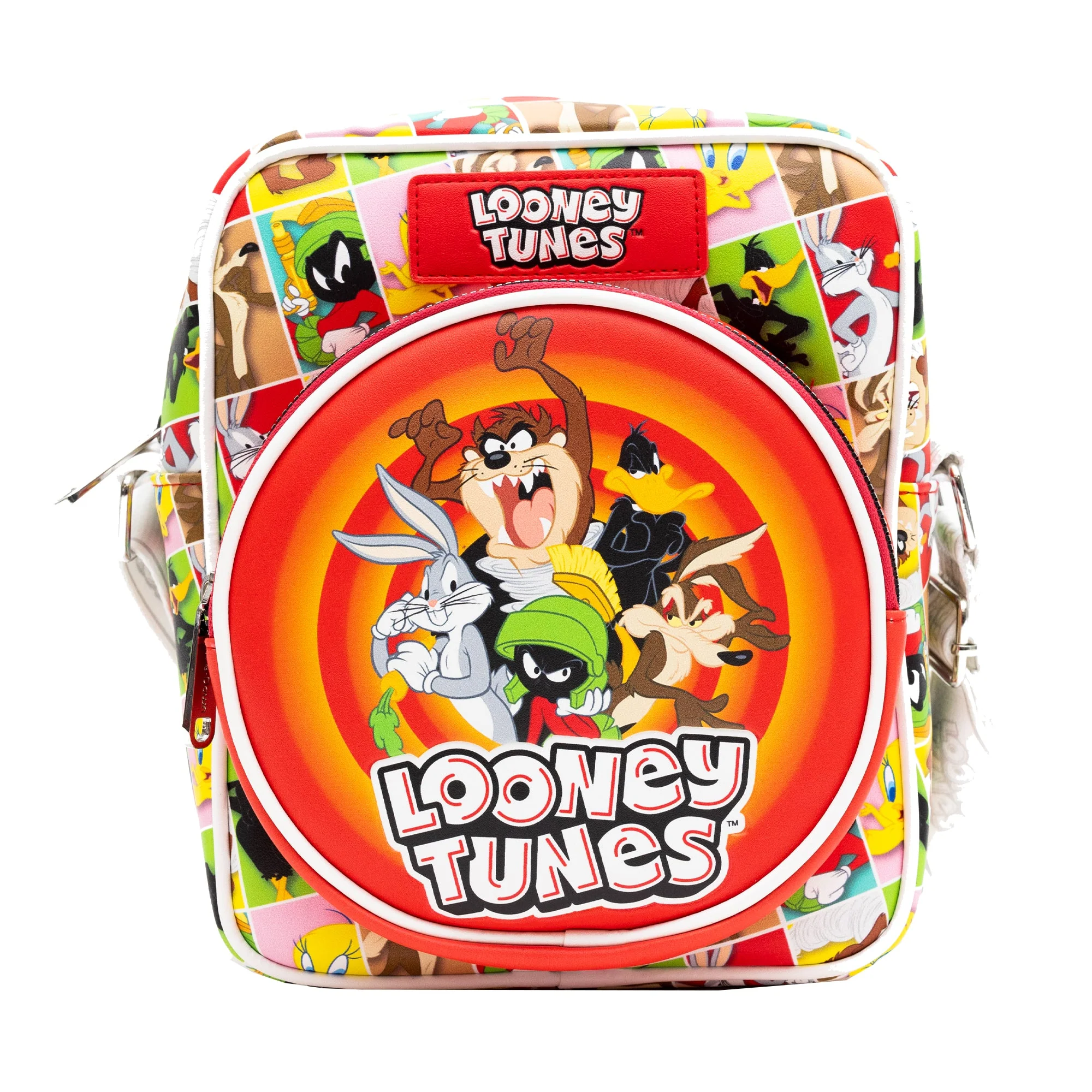 Looney Tunes Rings and Characters Crossbody Bag