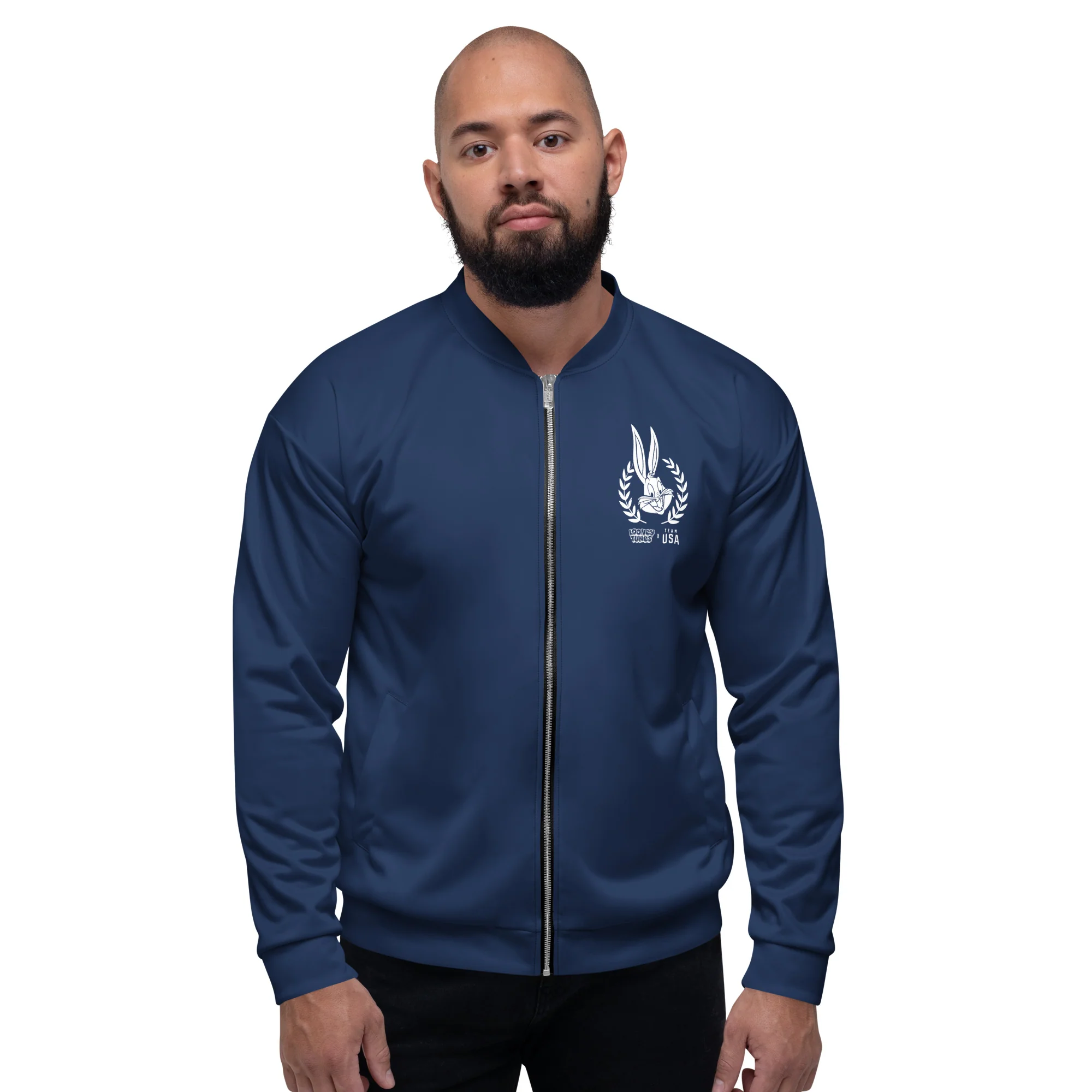 Looney Tunes x Team USA Bomber Jacket Bugs Bunny One for All - Image 3
