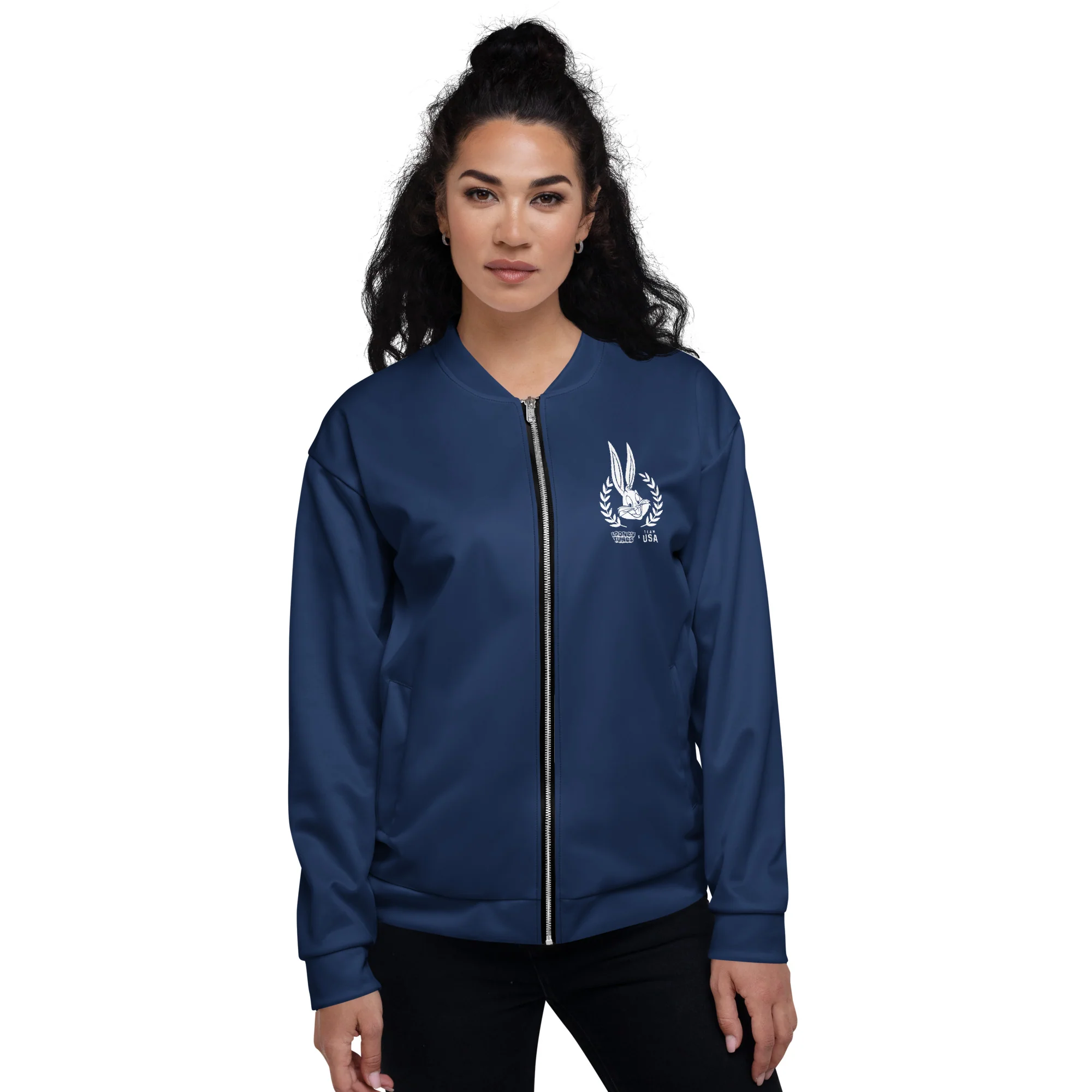 Looney Tunes x Team USA Bomber Jacket Bugs Bunny One for All - Image 5
