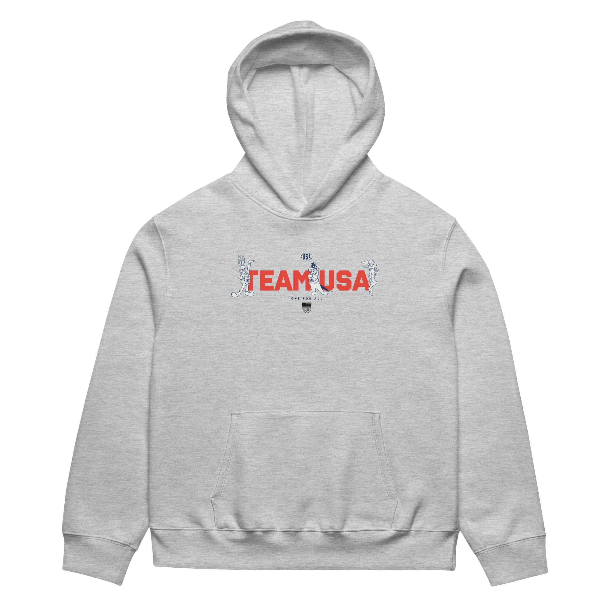 Looney Tunes x Team USA Oversized Heavyweight Hoodie One for All