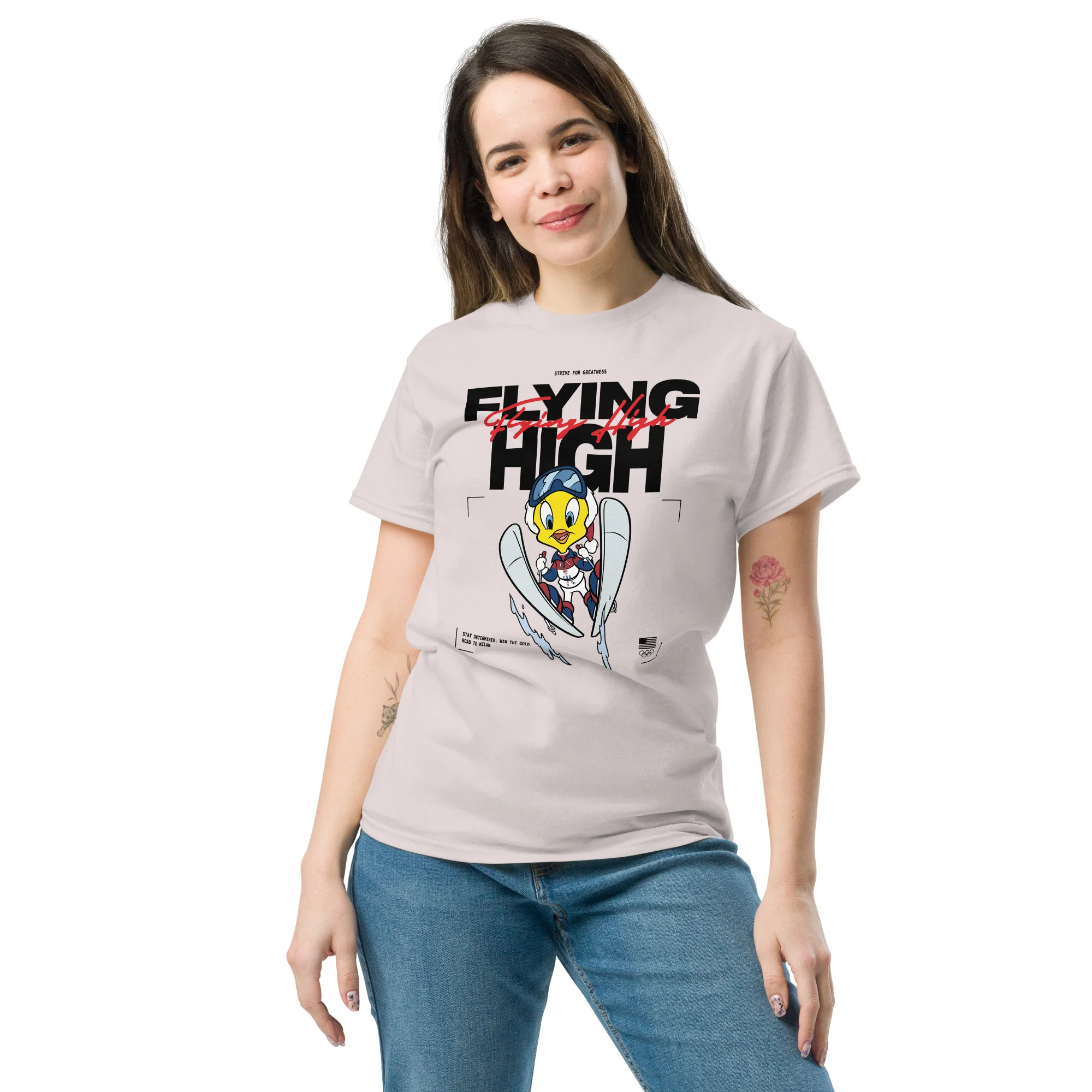 Looney Tunes x Team USA T-shirt Tweety Flying High - Image 3