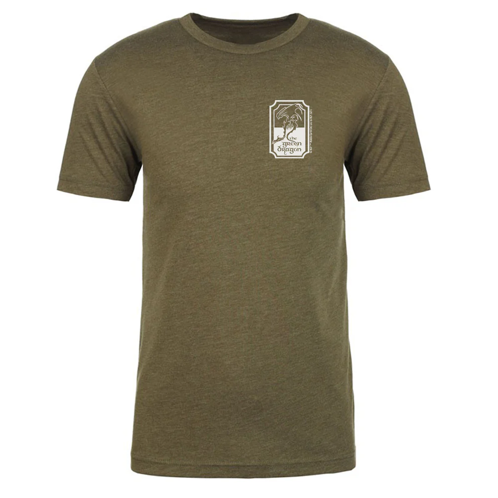 The Lord of the Rings The Green Dragon Pub Men's Tri-Blend T-Shirt - Image 3