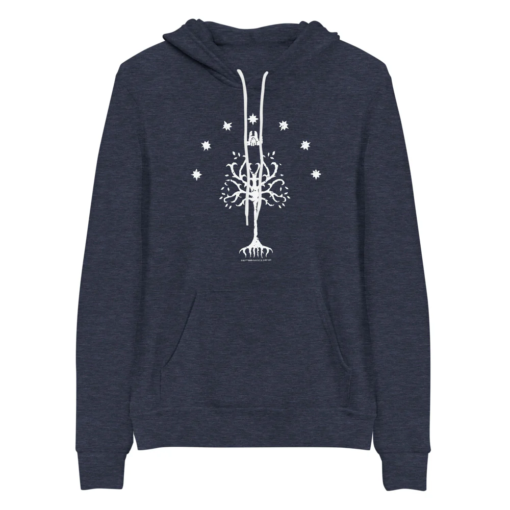 The Lord of the Rings Tree of Gondor Adult Fleece Hooded Sweatshirt - Image 4