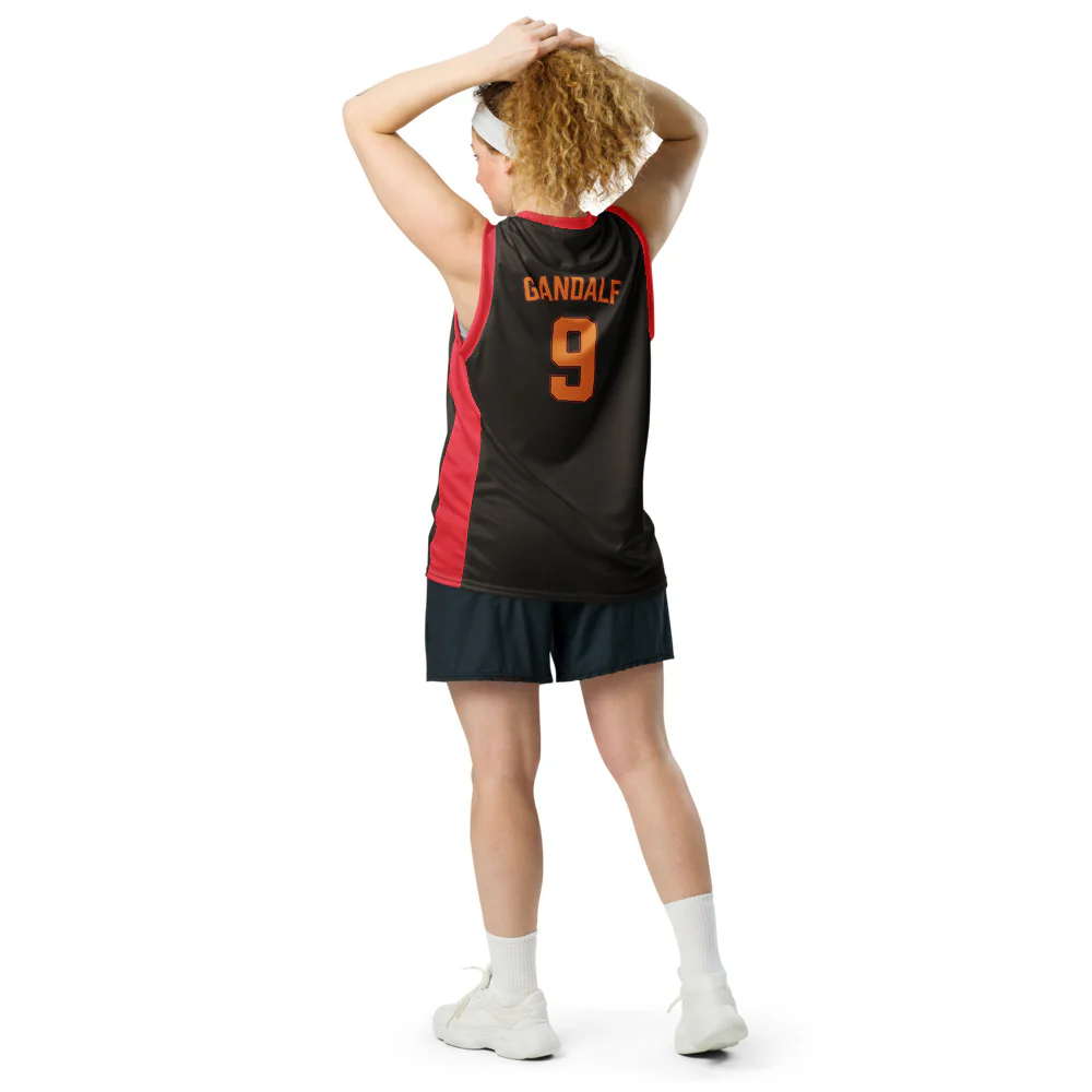 The Lord of The Rings You Shall Not Pass Basketball Jersey - Image 4