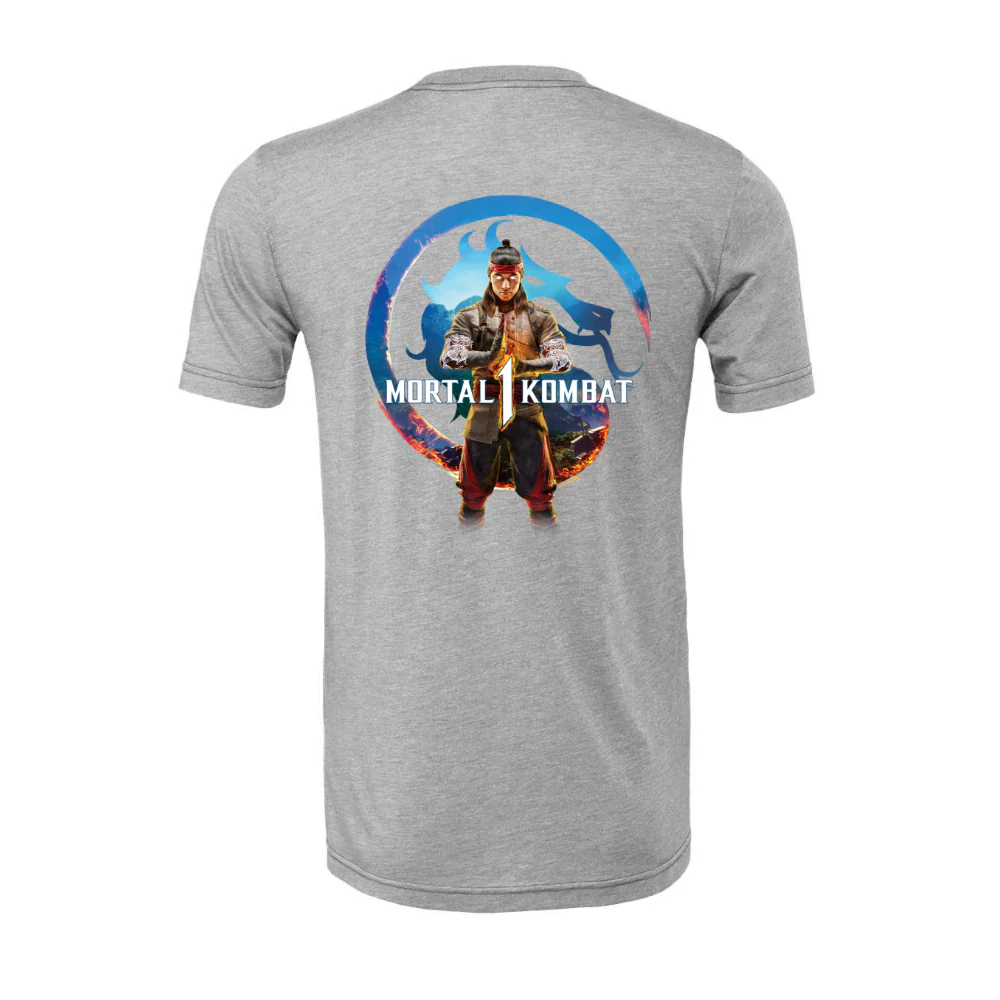 Evo 2023 Mortal Kombat 1 Liu Kang T-shirt - Image 2