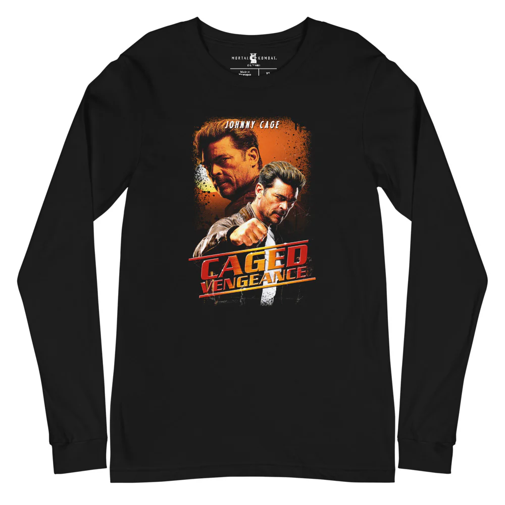 Mortal Kombat II Caged Vengeance Long Sleeve T-shirt
