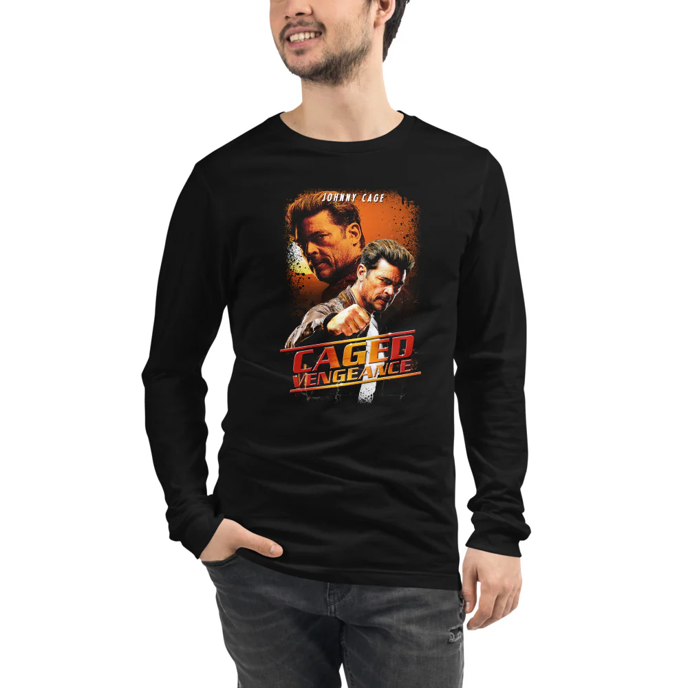 Mortal Kombat II Caged Vengeance Long Sleeve T-shirt - Image 3