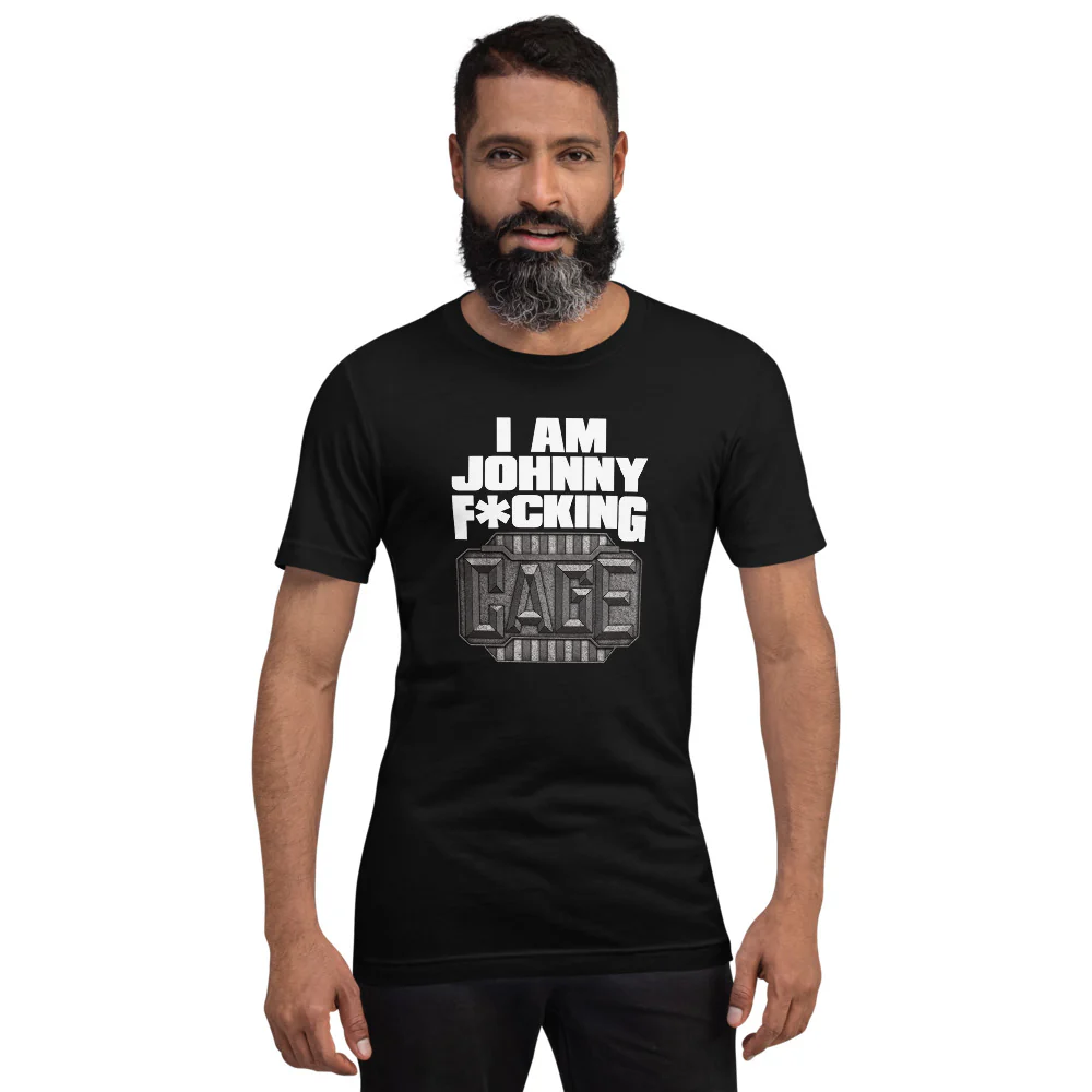 Mortal Kombat II I am Johnny F*cking Cage T-shirt - Image 2