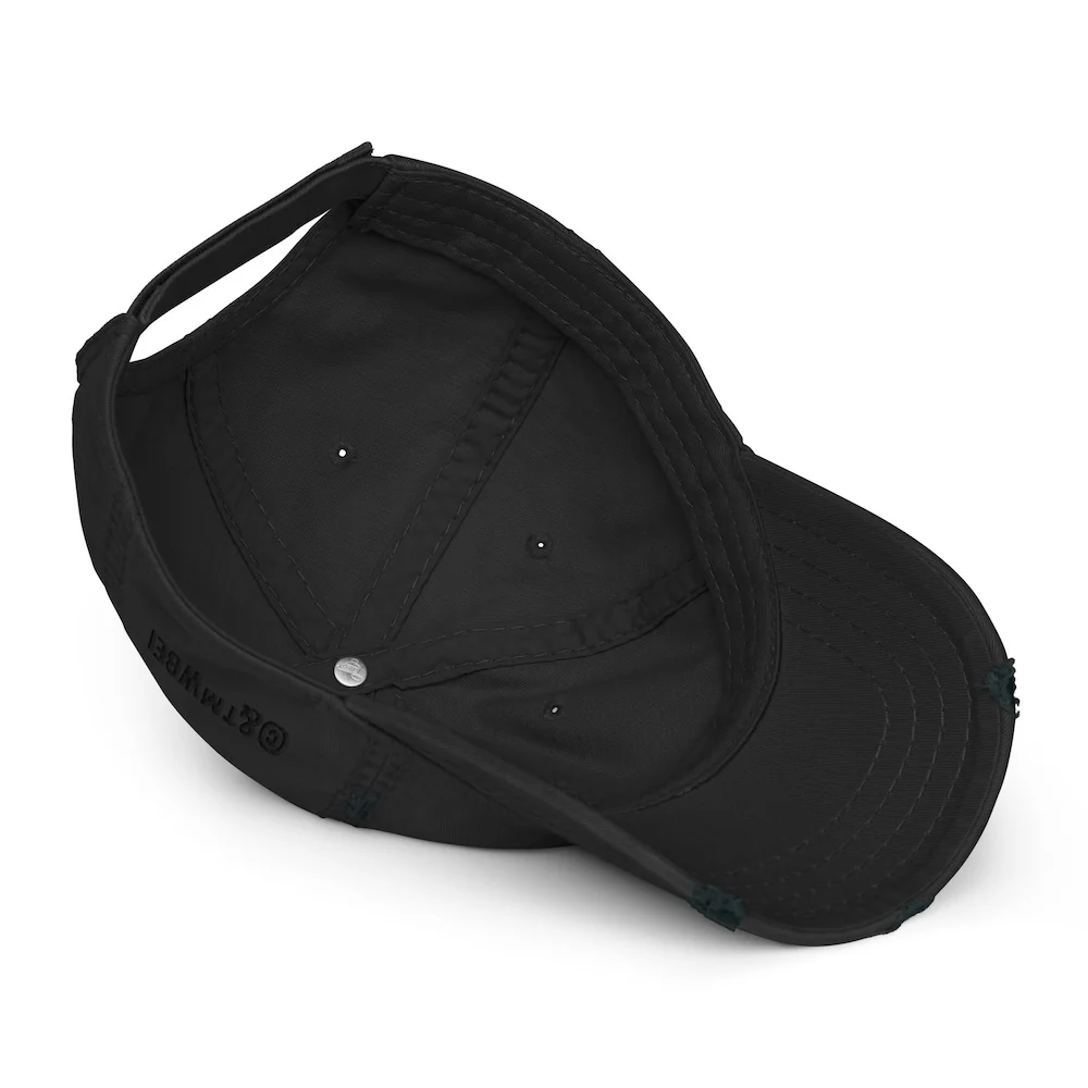 Mortal Kombat II Flawless Victory Embroidered Distressed Dad Hat - Image 3