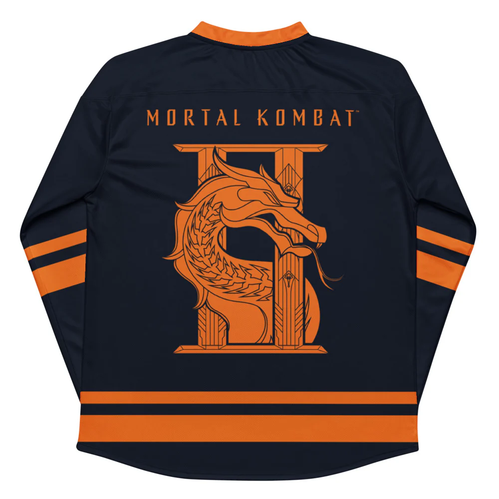 Mortal Kombat II Scorpion & Sub-Zero Hockey Jersey - Image 2
