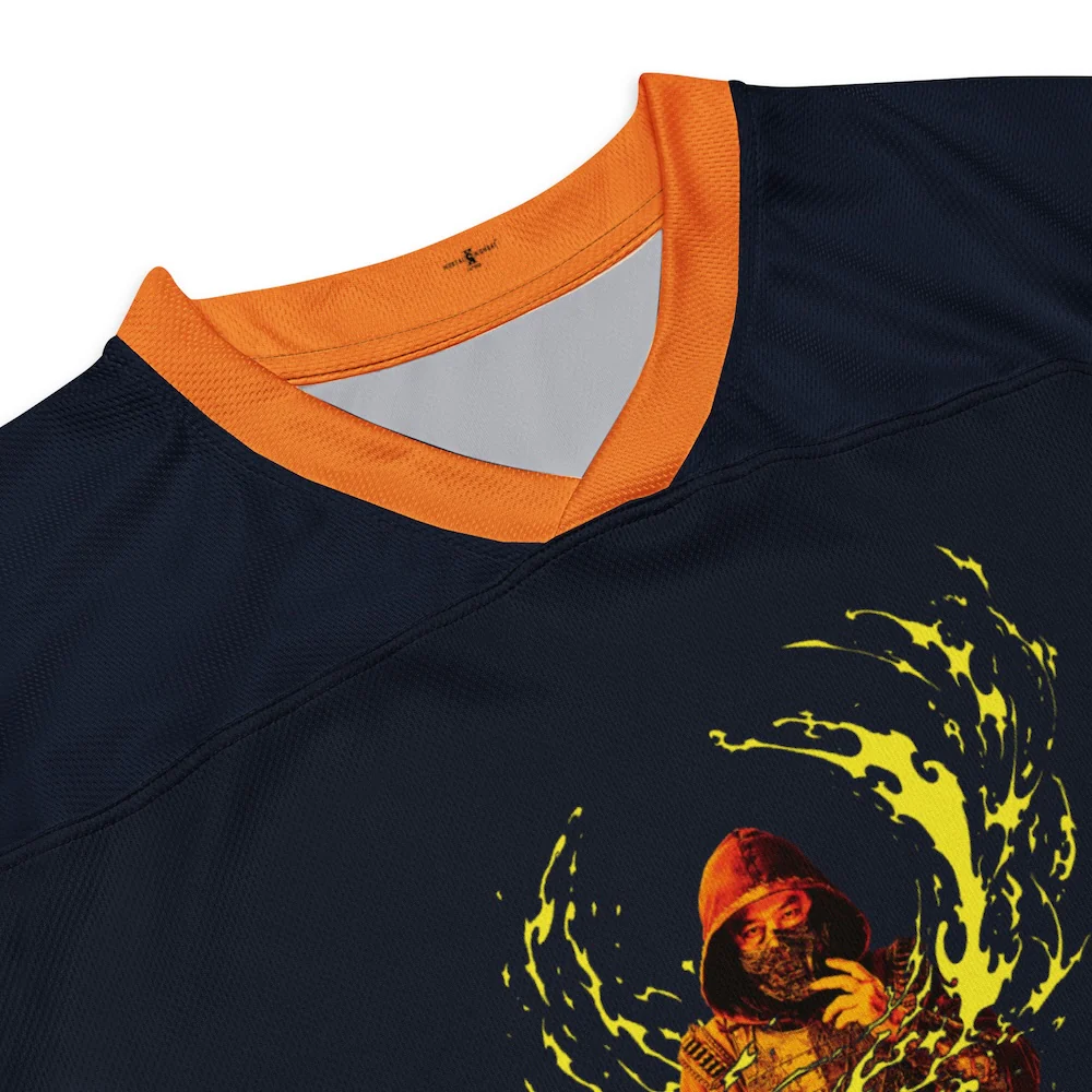 Mortal Kombat II Scorpion & Sub-Zero Hockey Jersey - Image 3