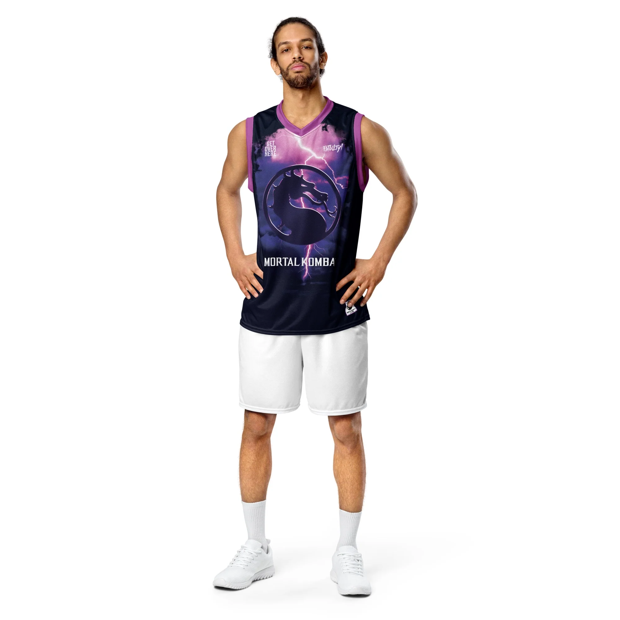 Mortal Kombat Flawless Victory Personalized Basketball Jersey - Image 4