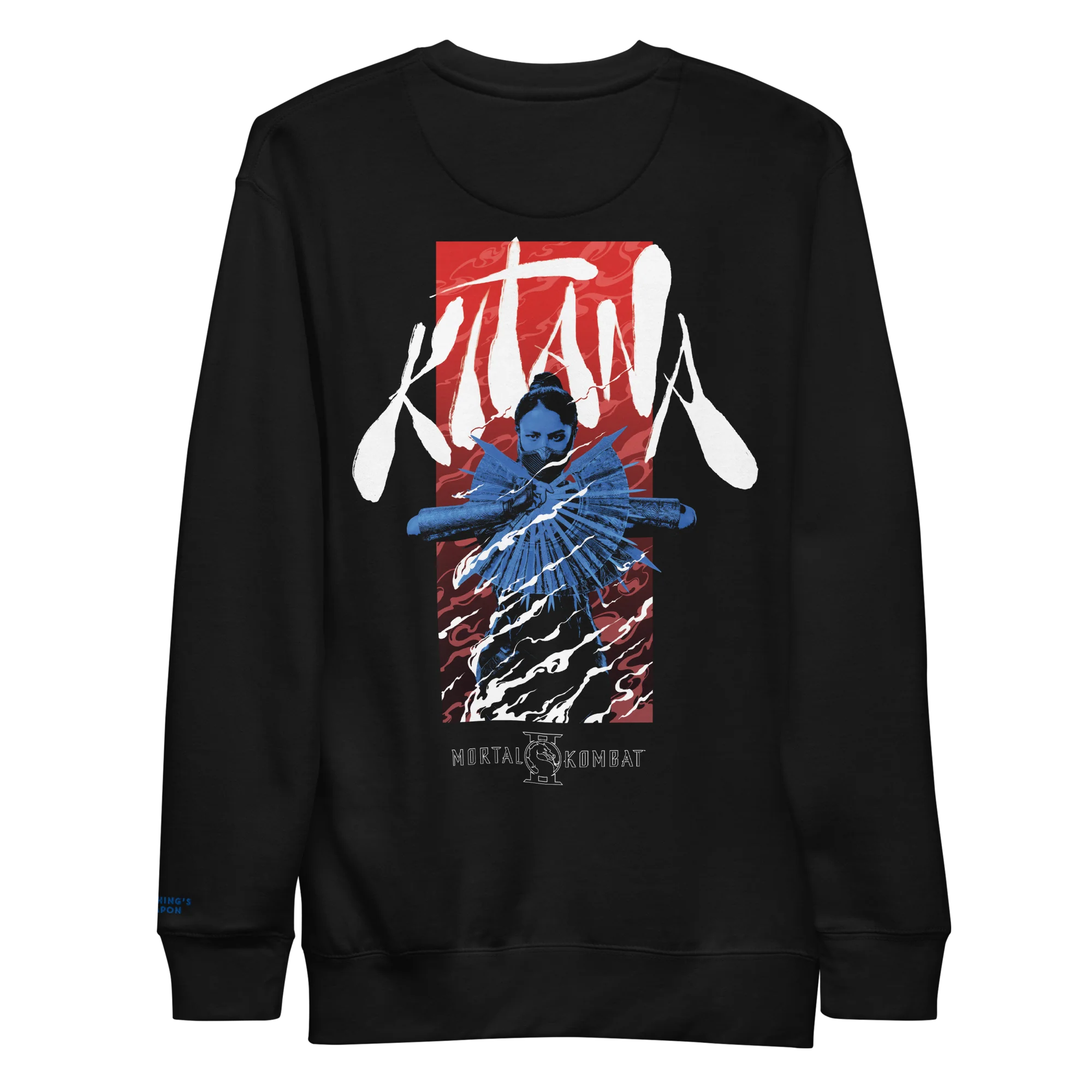 Mortal Kombat II Kitana Embroidered Sweatshirt