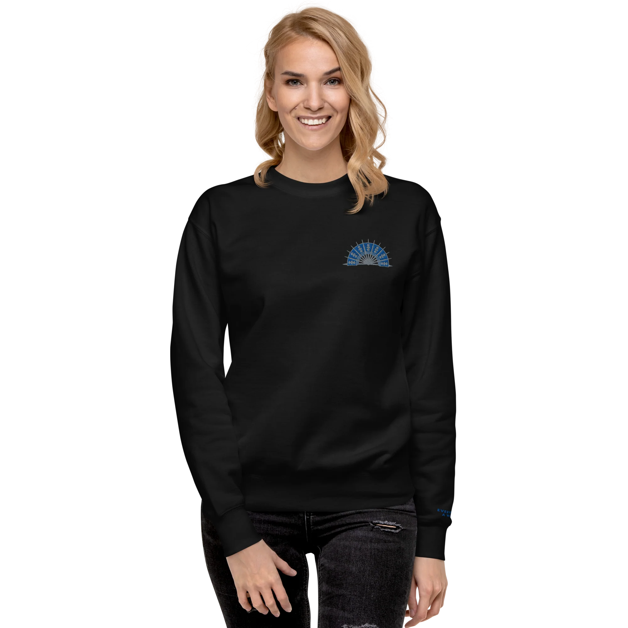 Mortal Kombat II Kitana Embroidered Sweatshirt - Image 3