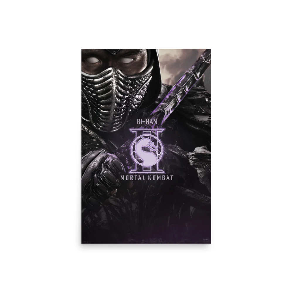 Mortal Kombat II Premium Poster Bi-Han Noob Saibot
