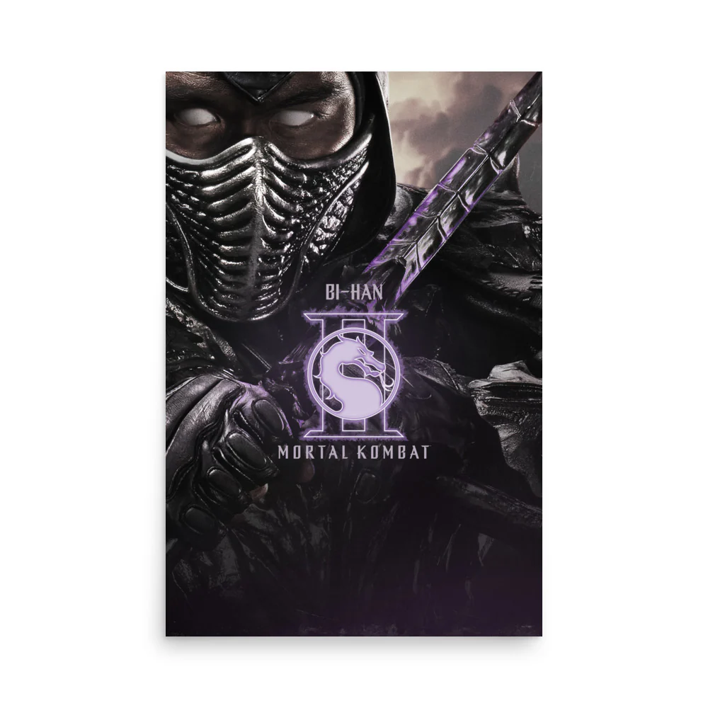 Mortal Kombat II Premium Poster Bi-Han Noob Saibot - Image 3