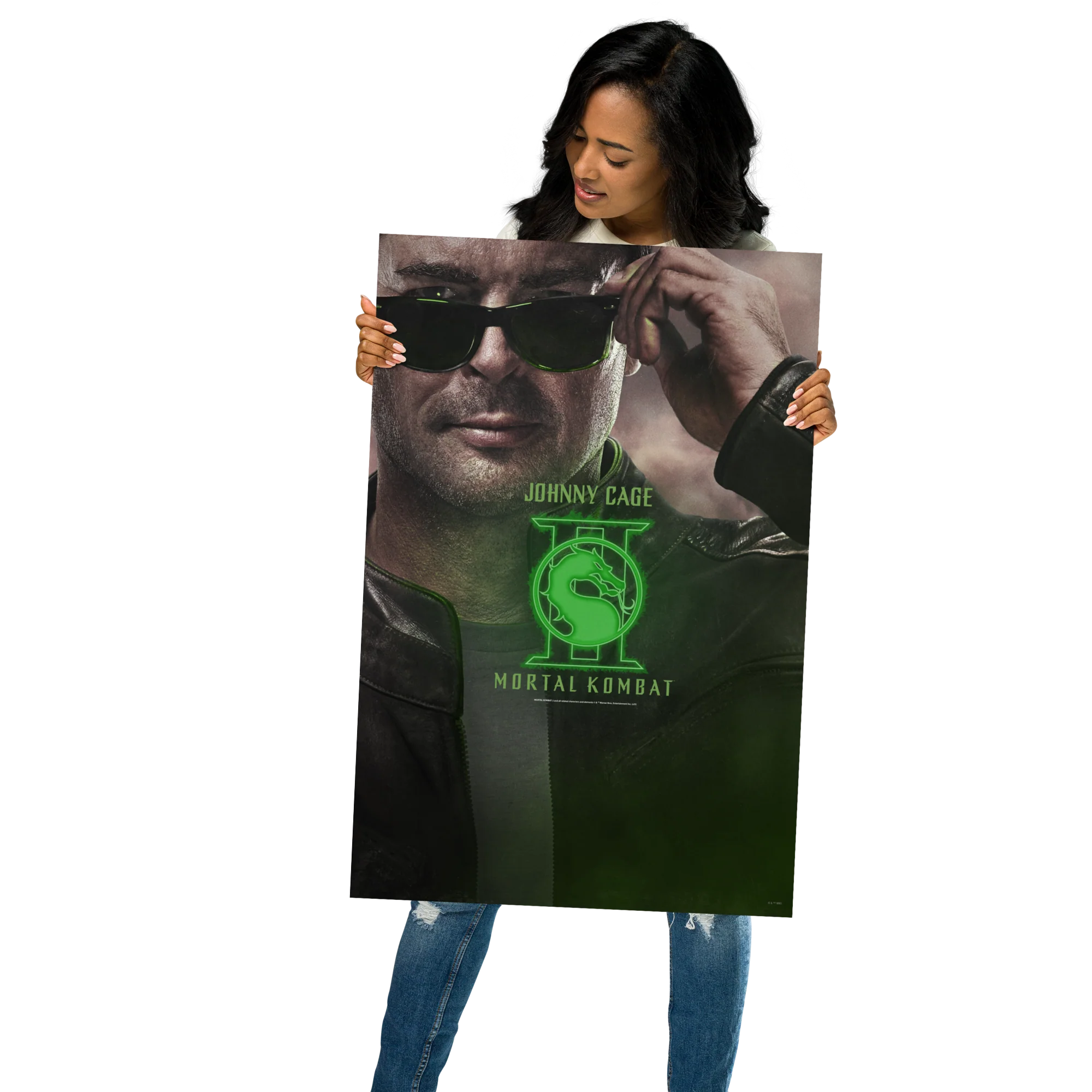 Mortal Kombat II Premium Poster Johnny Cage - Image 2