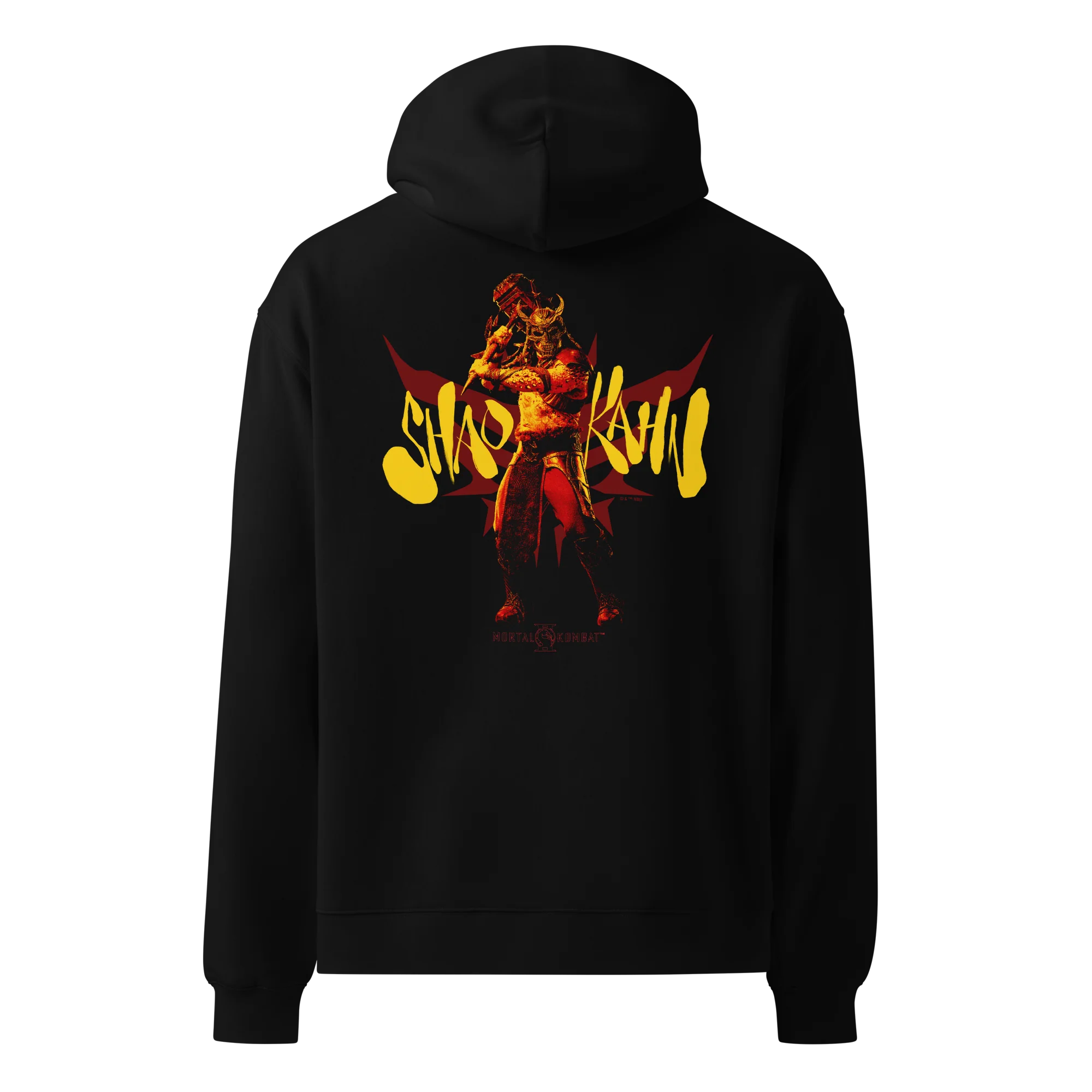 Mortal Kombat II Shao Kahn Embroidered Hoodie
