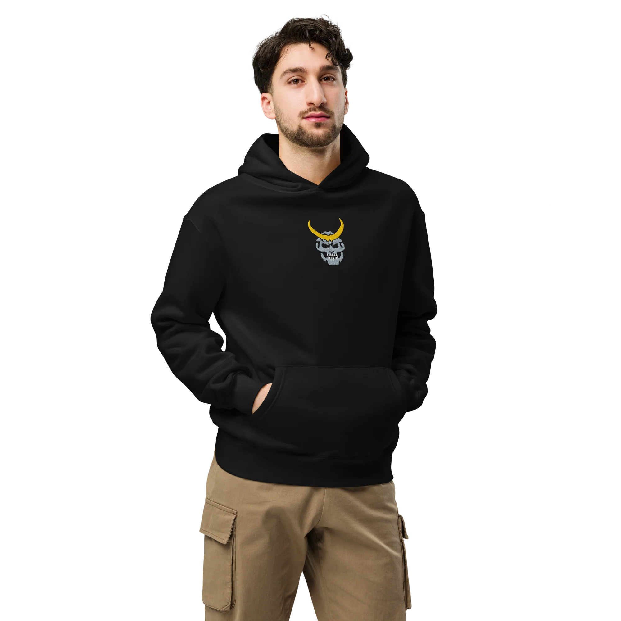 Mortal Kombat II Shao Kahn Embroidered Hoodie - Image 8