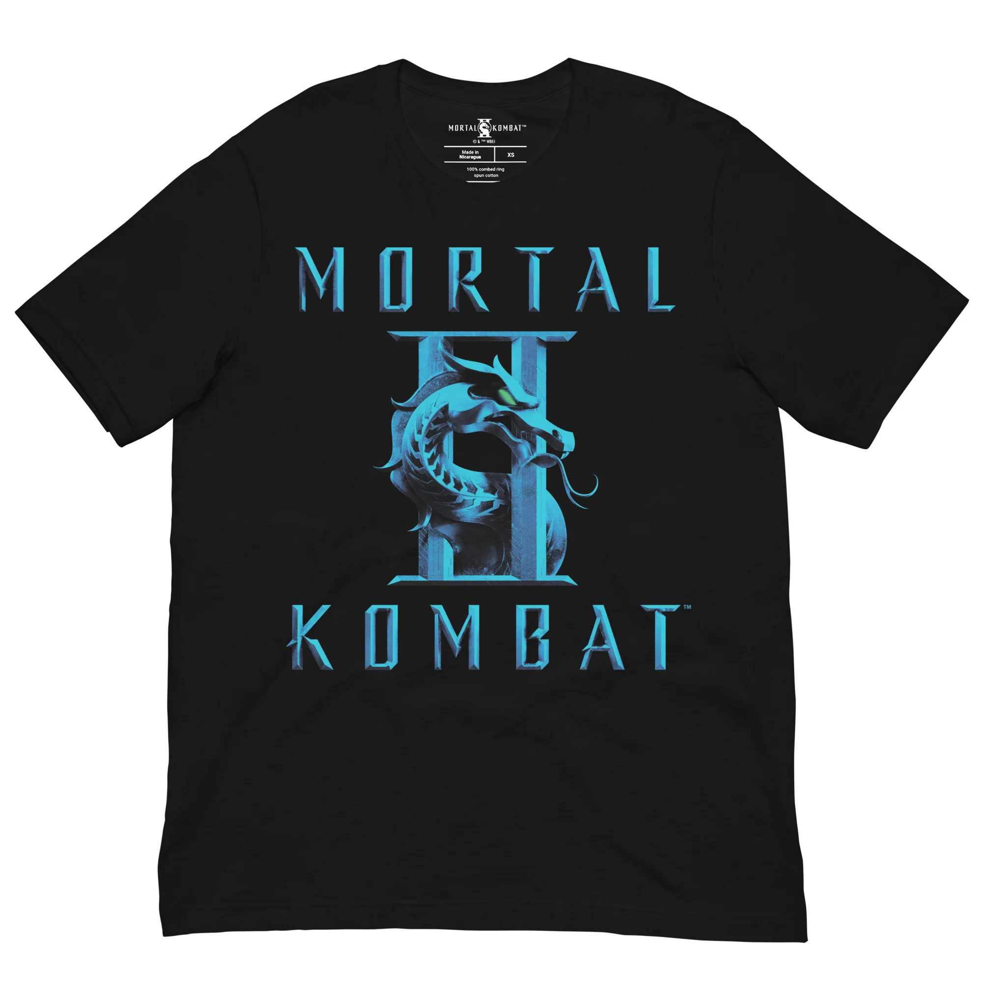 Mortal Kombat II T-shirt Let the Fight Begin