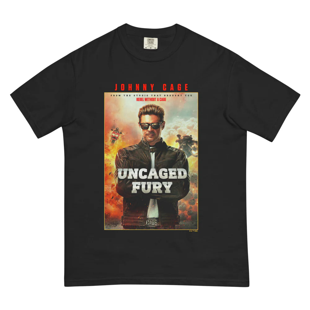 Mortal Kombat II Uncaged Fury Comfort Colors T-shirt