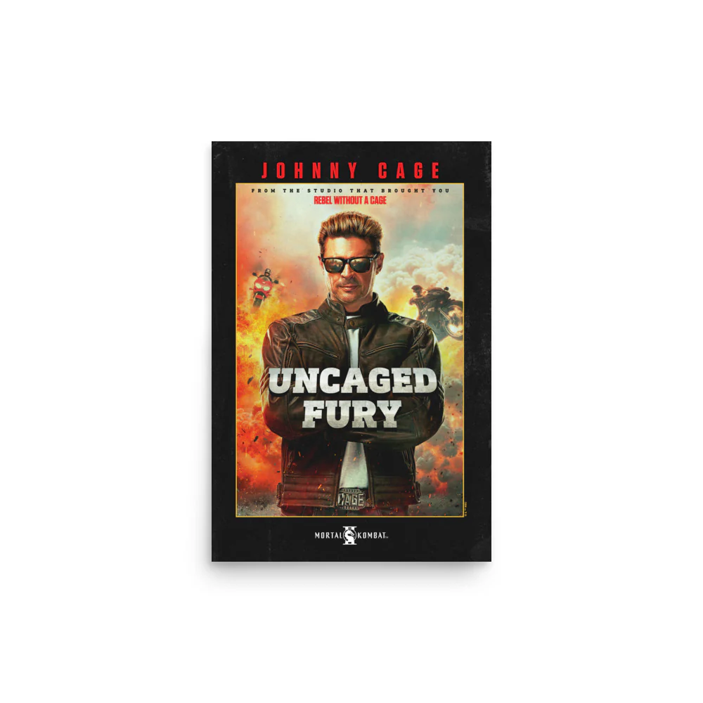 Mortal Kombat II Uncaged Fury Premium Poster