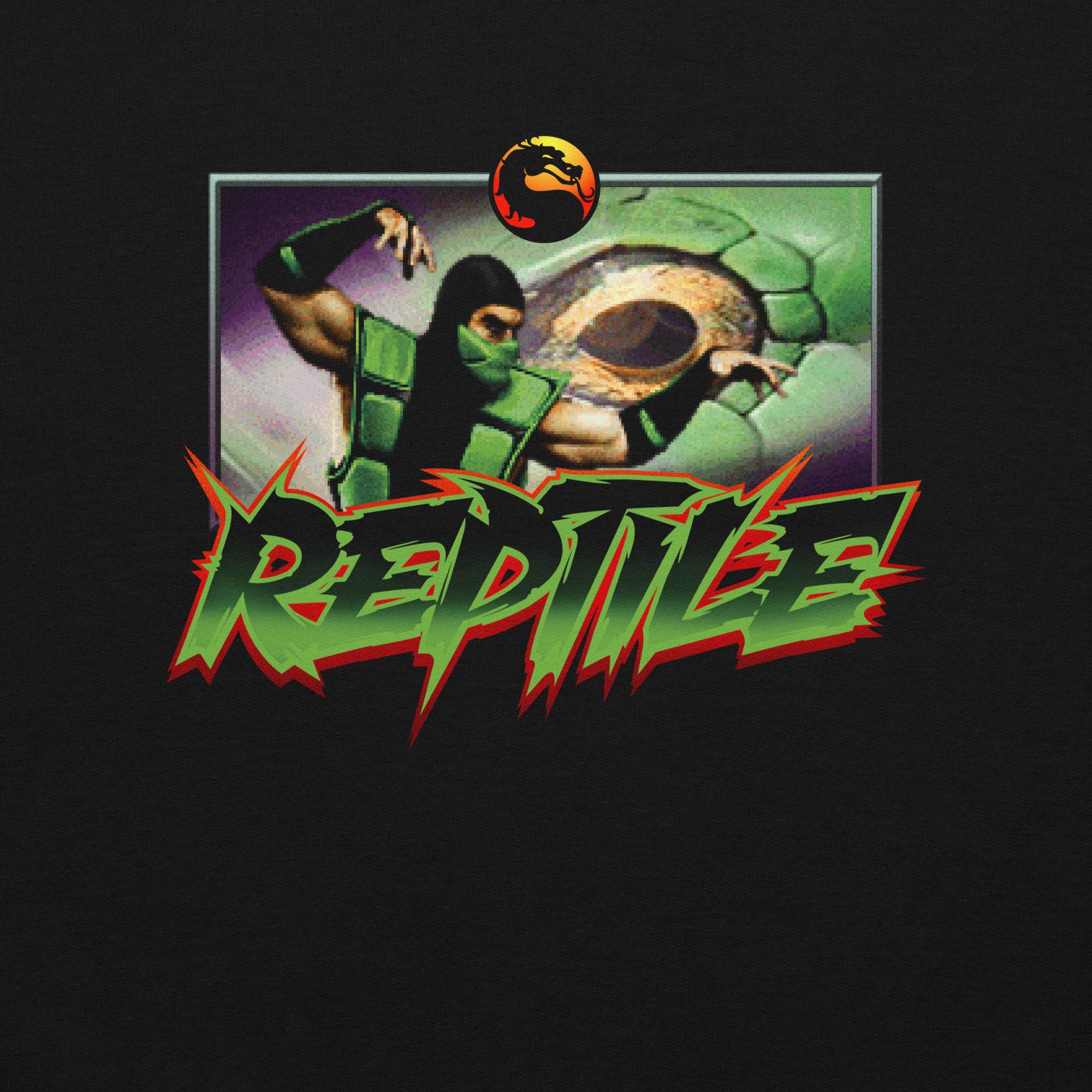 Mortal Kombat Klassic Embroidered Sweatshirt Reptile - Image 3