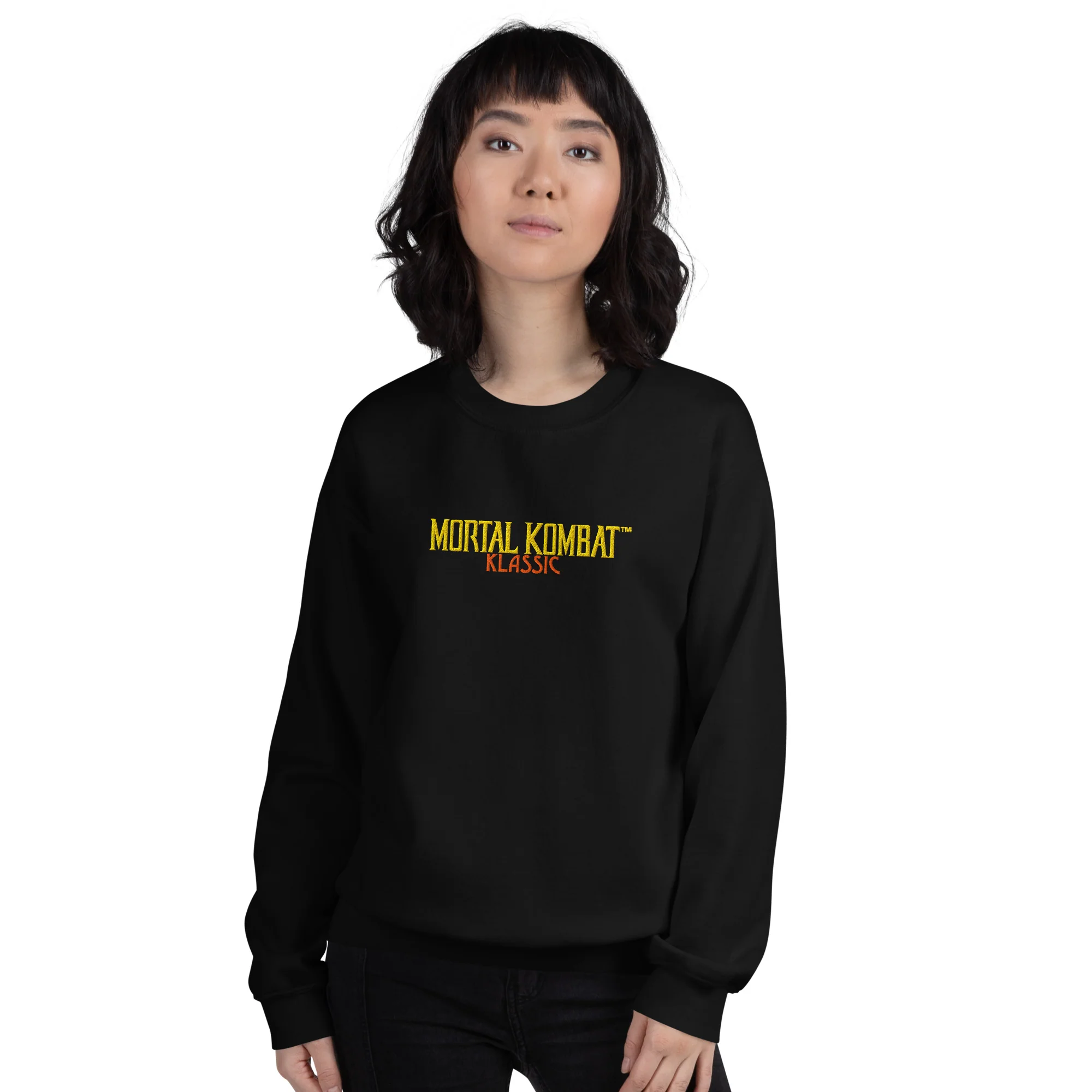 Mortal Kombat Klassic Embroidered Sweatshirt Reptile - Image 8