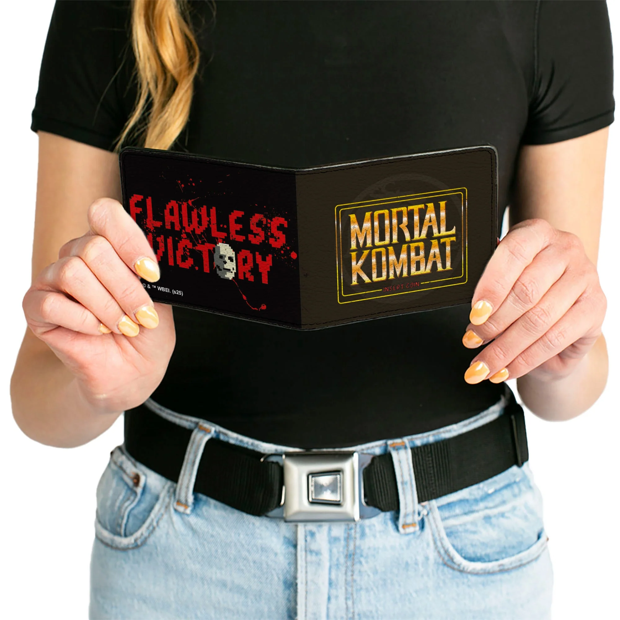 Mortal Kombat Klassic Start and Flawless Victory Screens Bi-Fold Wallet - Image 5