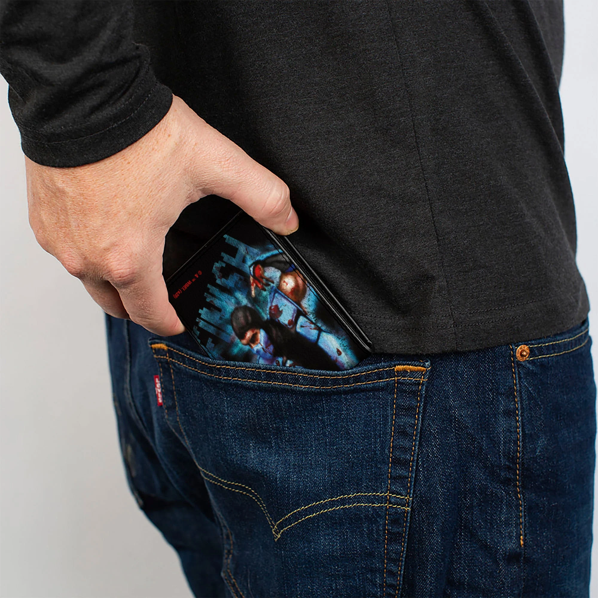 Mortal Kombat Klassic Sub-Zero Versus Pose Bi-Fold Wallet - Image 3