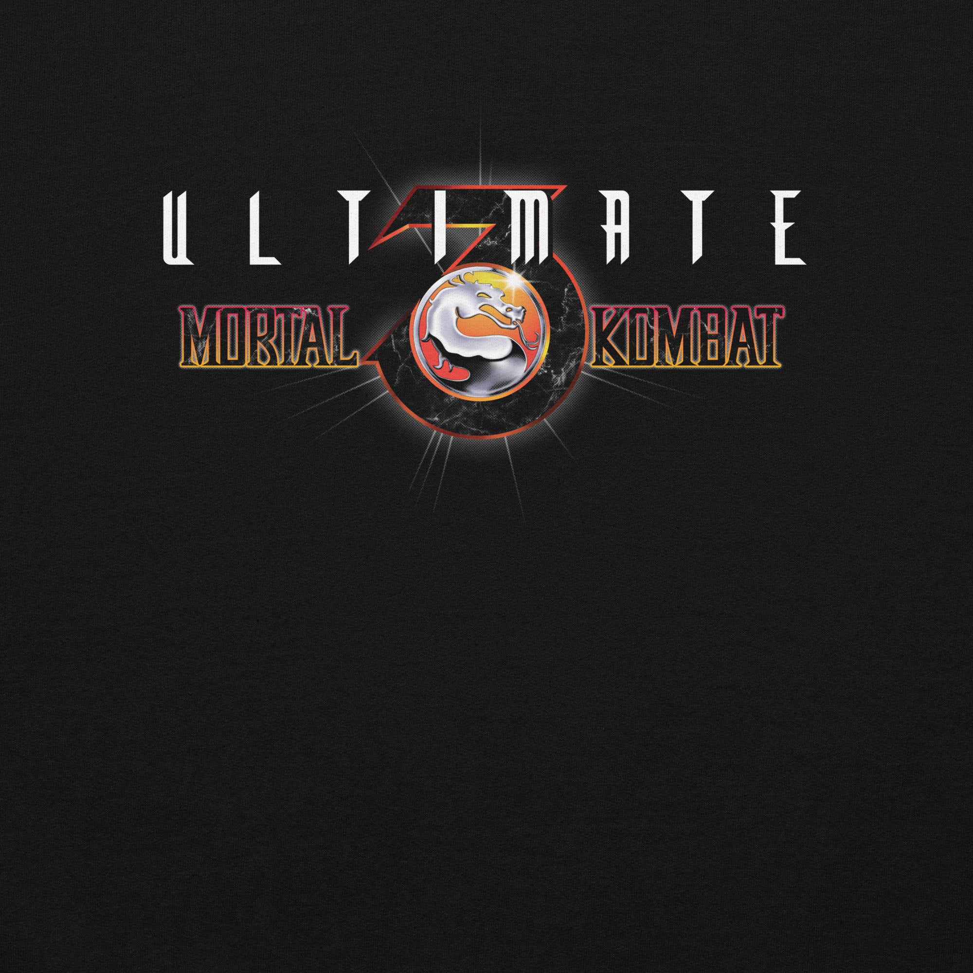 Mortal Kombat Klassic Ultimate MK3 Kombat Kode Embroidered Hoodie - Image 4