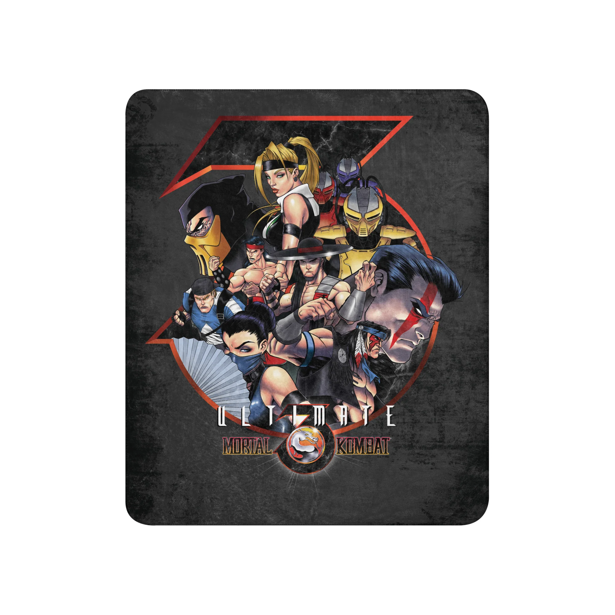Mortal Kombat Klassic Ultimate MK3 Sherpa Blanket - Image 3